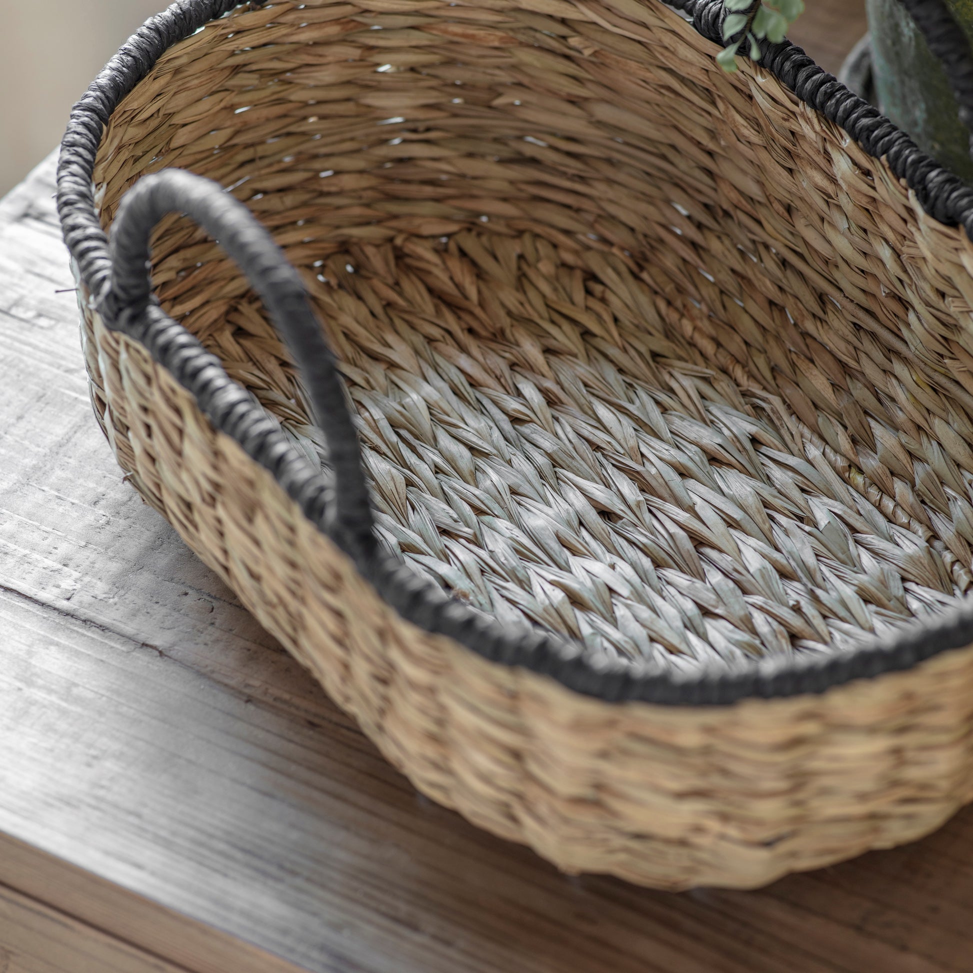 Woodleigh Basket with Handles