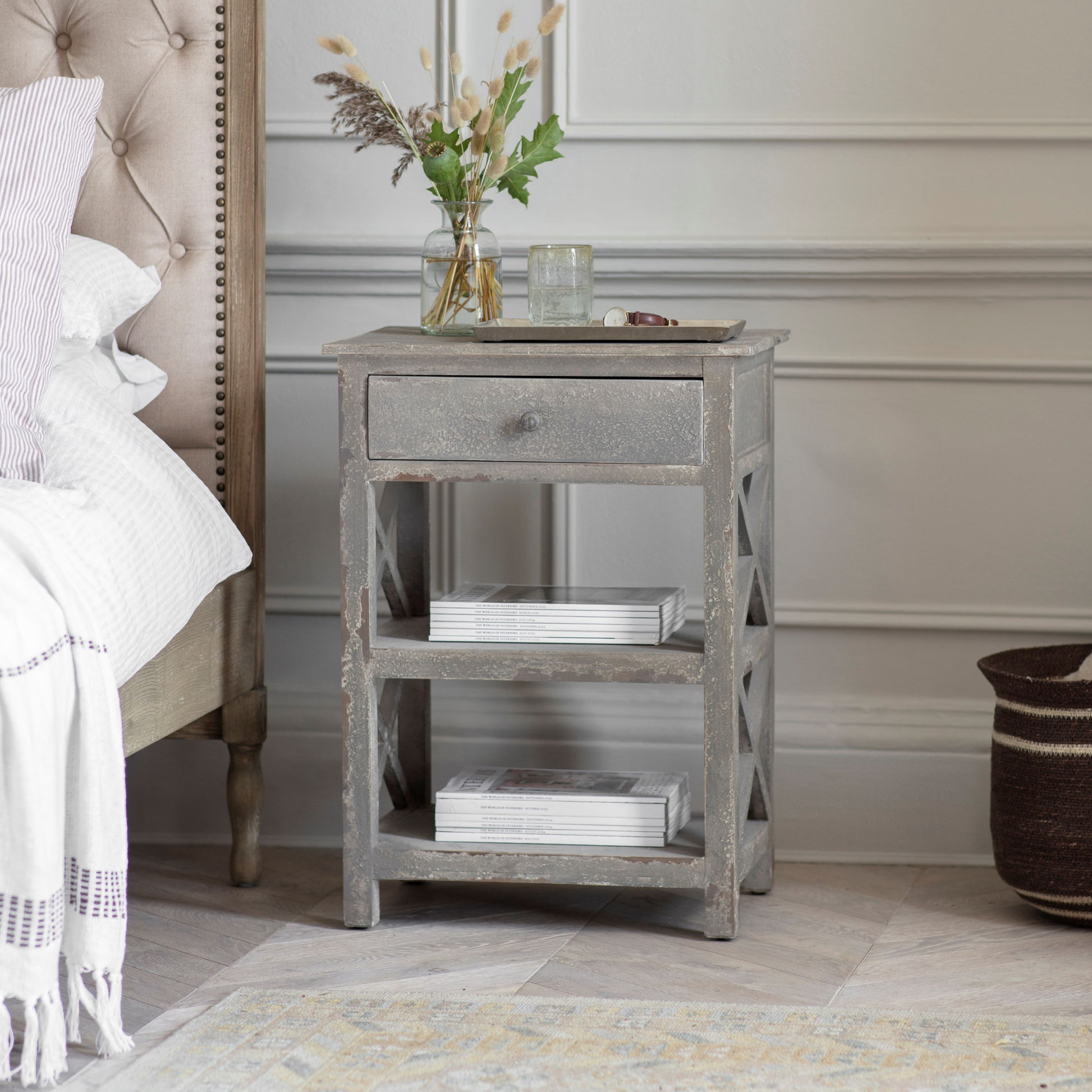 Ilkley Two Shelf Side Table