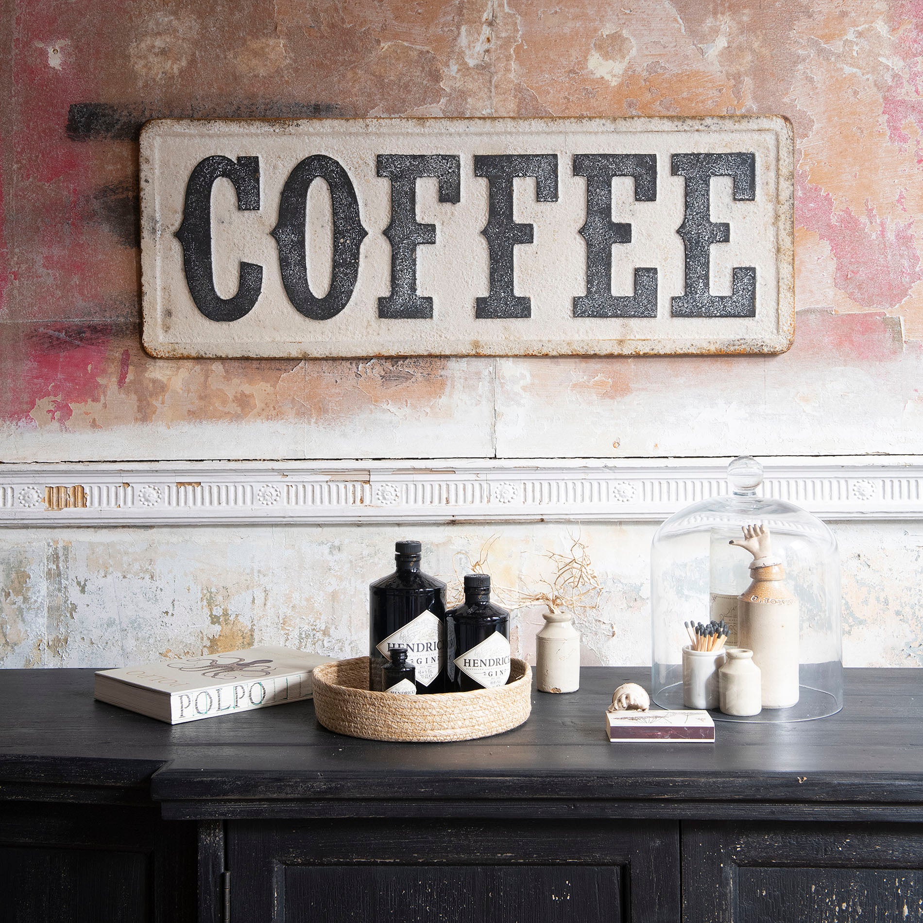 Clovelly 'Coffee' Wall Plaque