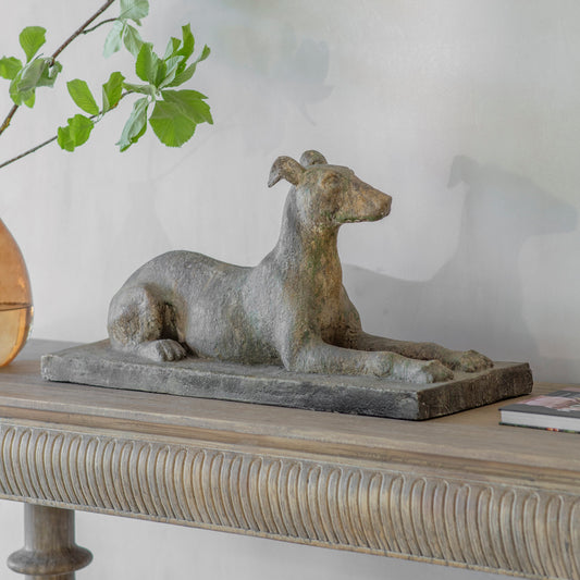 Petworth Resting Dog Sculpture