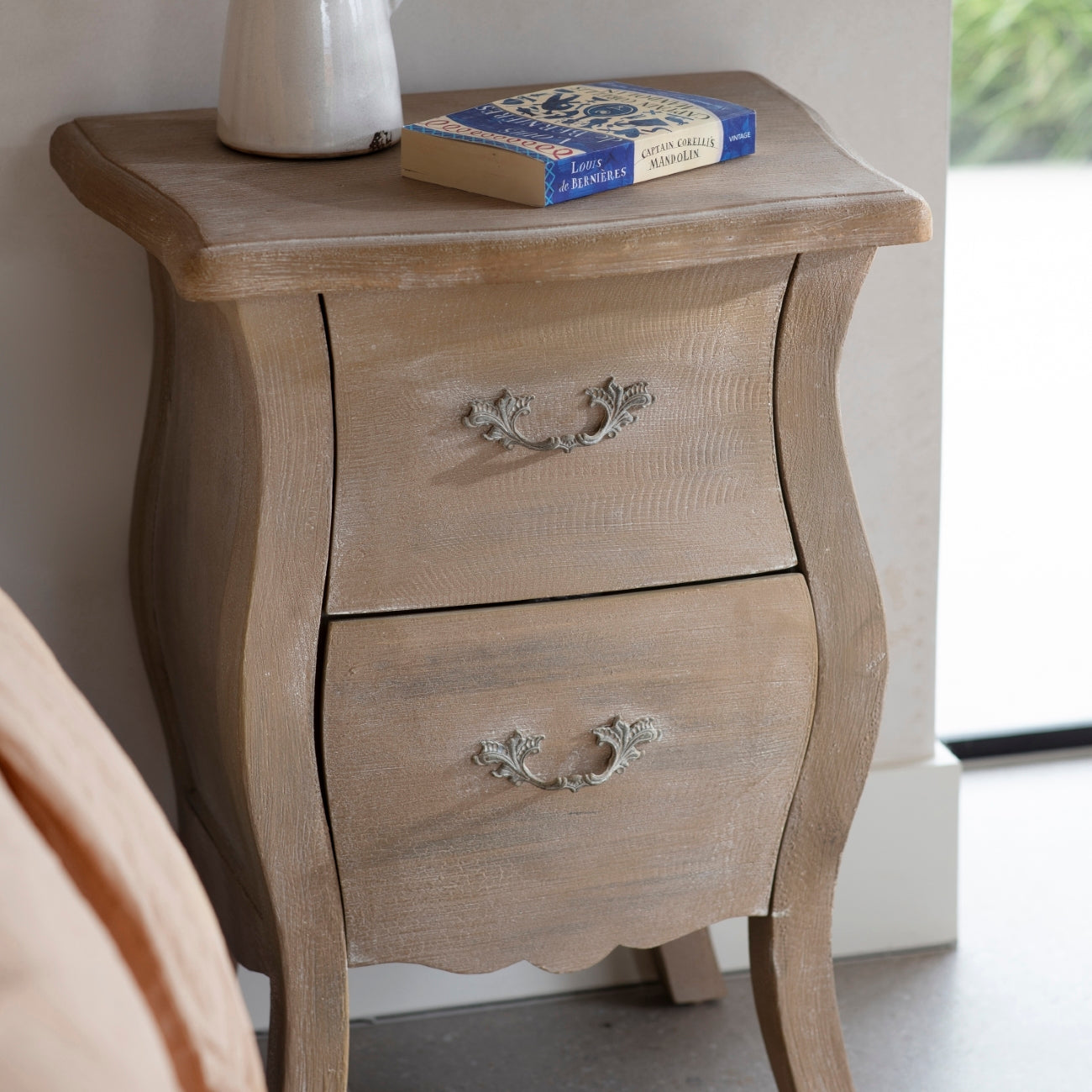 Ilkley 2 Drawer Side Table