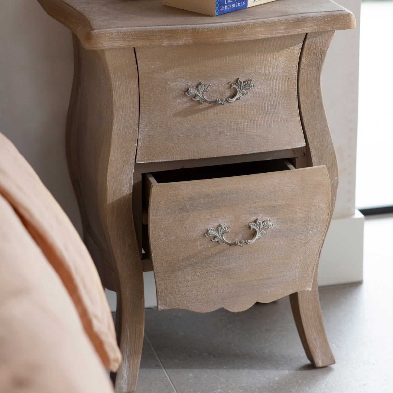 Ilkley 2 Drawer Side Table