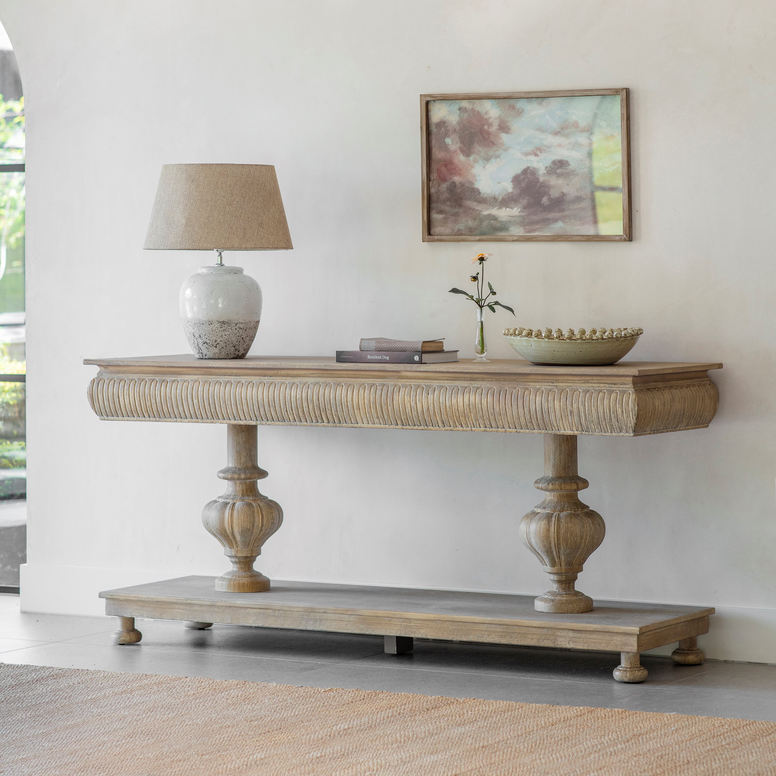 Clovelly Balustrade Console Table