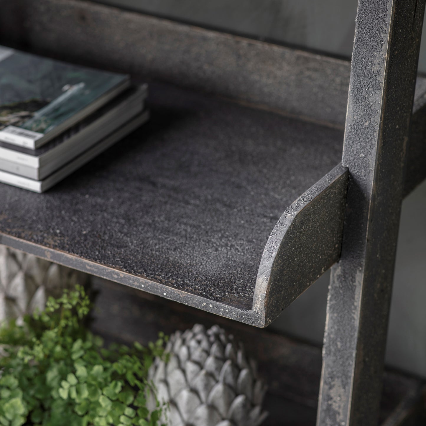 Clovelly Leaning Bookcase