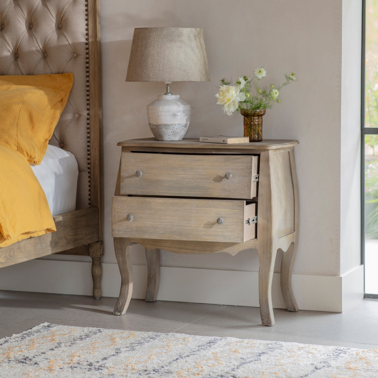 Ilkley Medium Chest of 2 Drawers