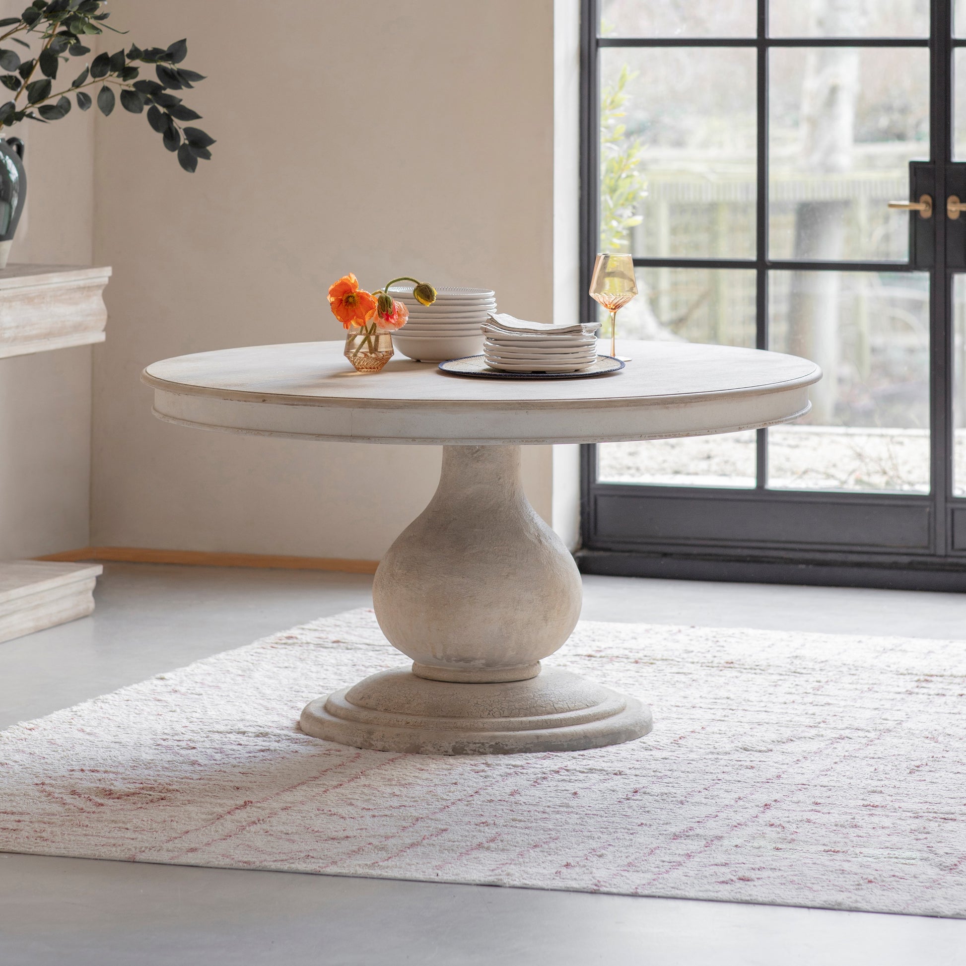 Upton Round Dining Table