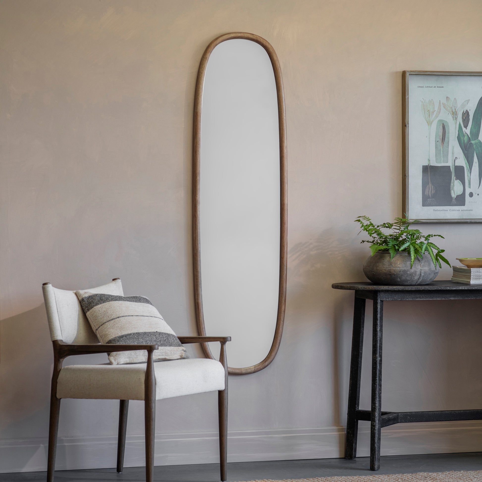 Alnwick Oval Full Length Mirror