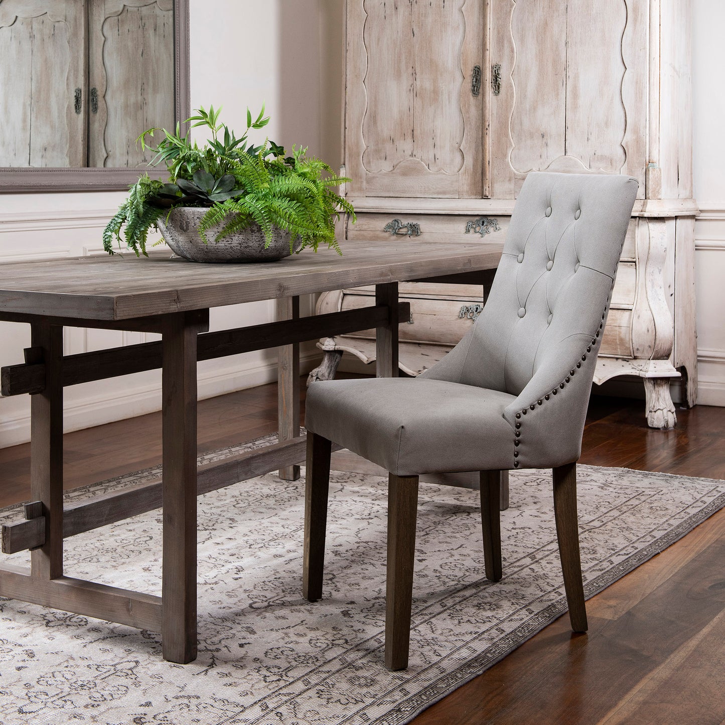 St James Button Back Dining Chair