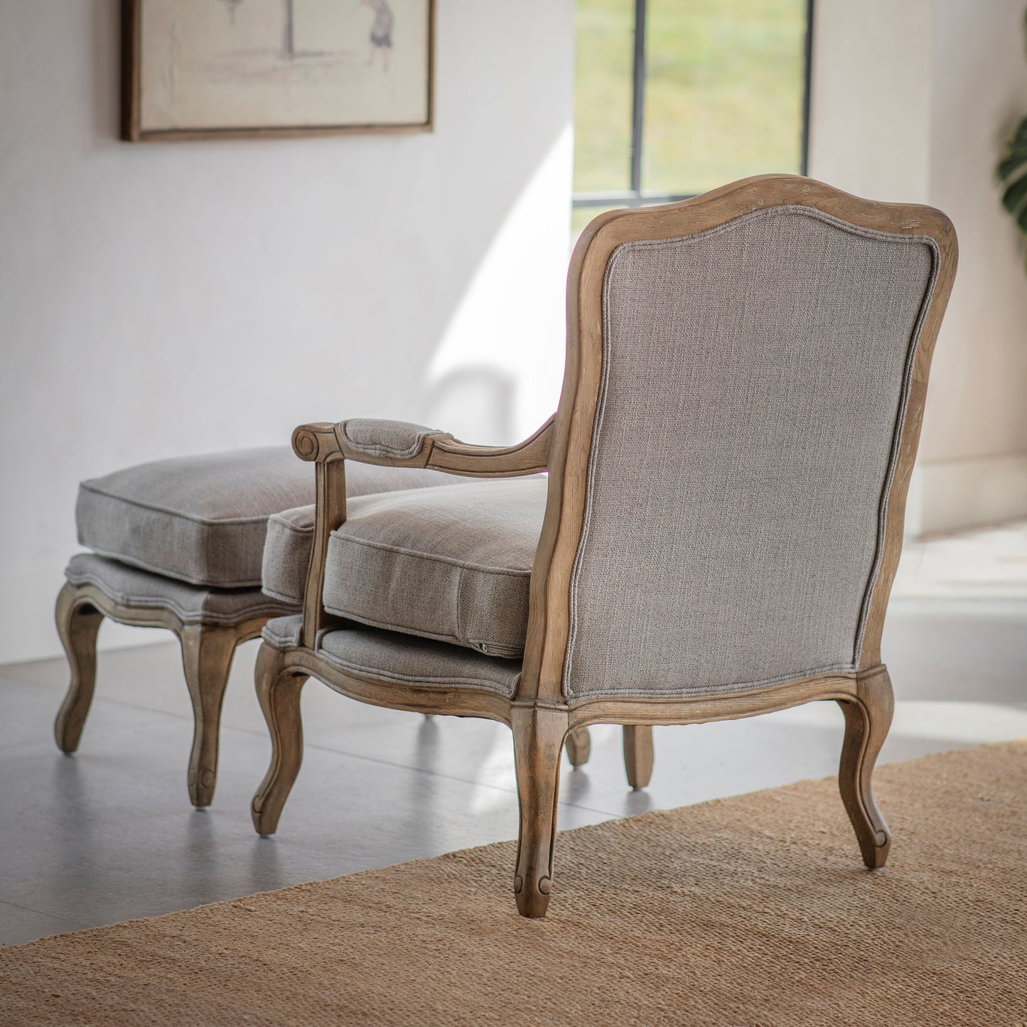 Polpis Lounge Chair with Footstool