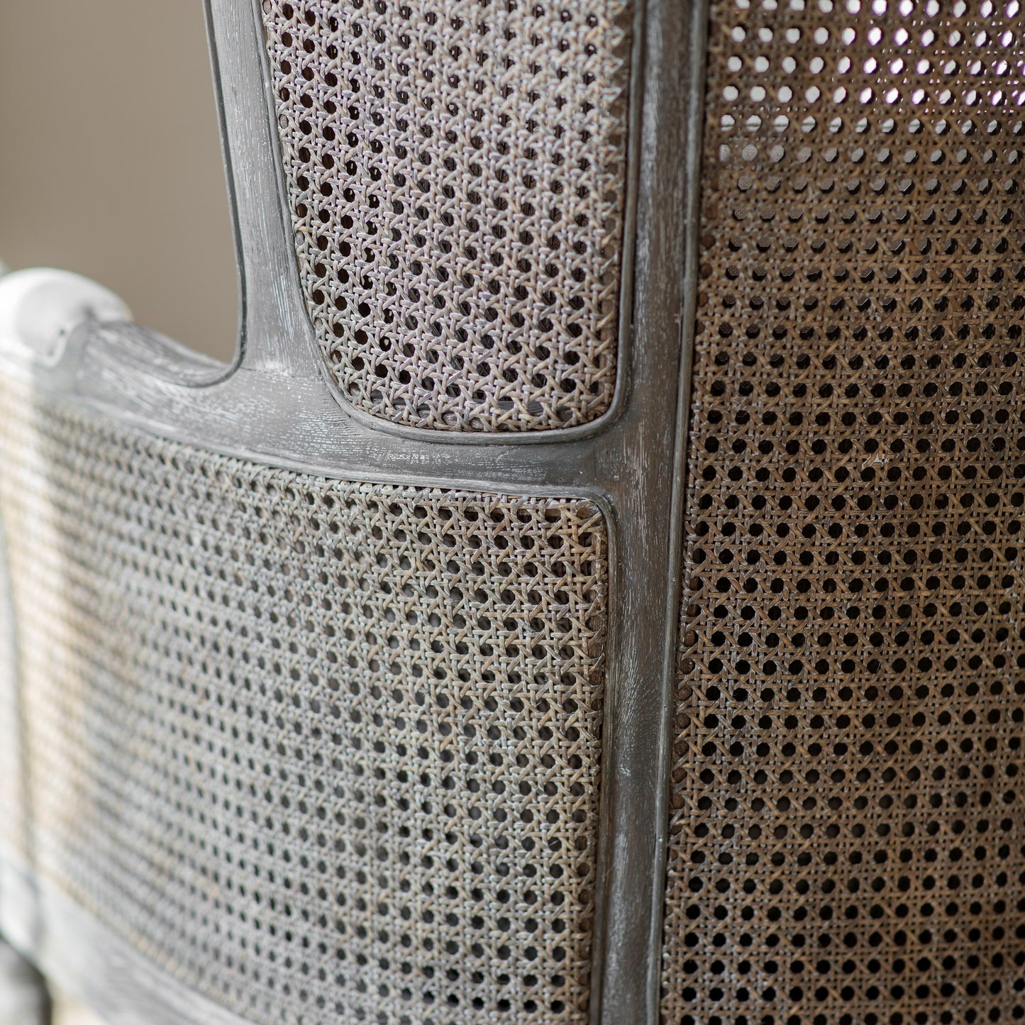 Barton Wingback Bergere Armchair