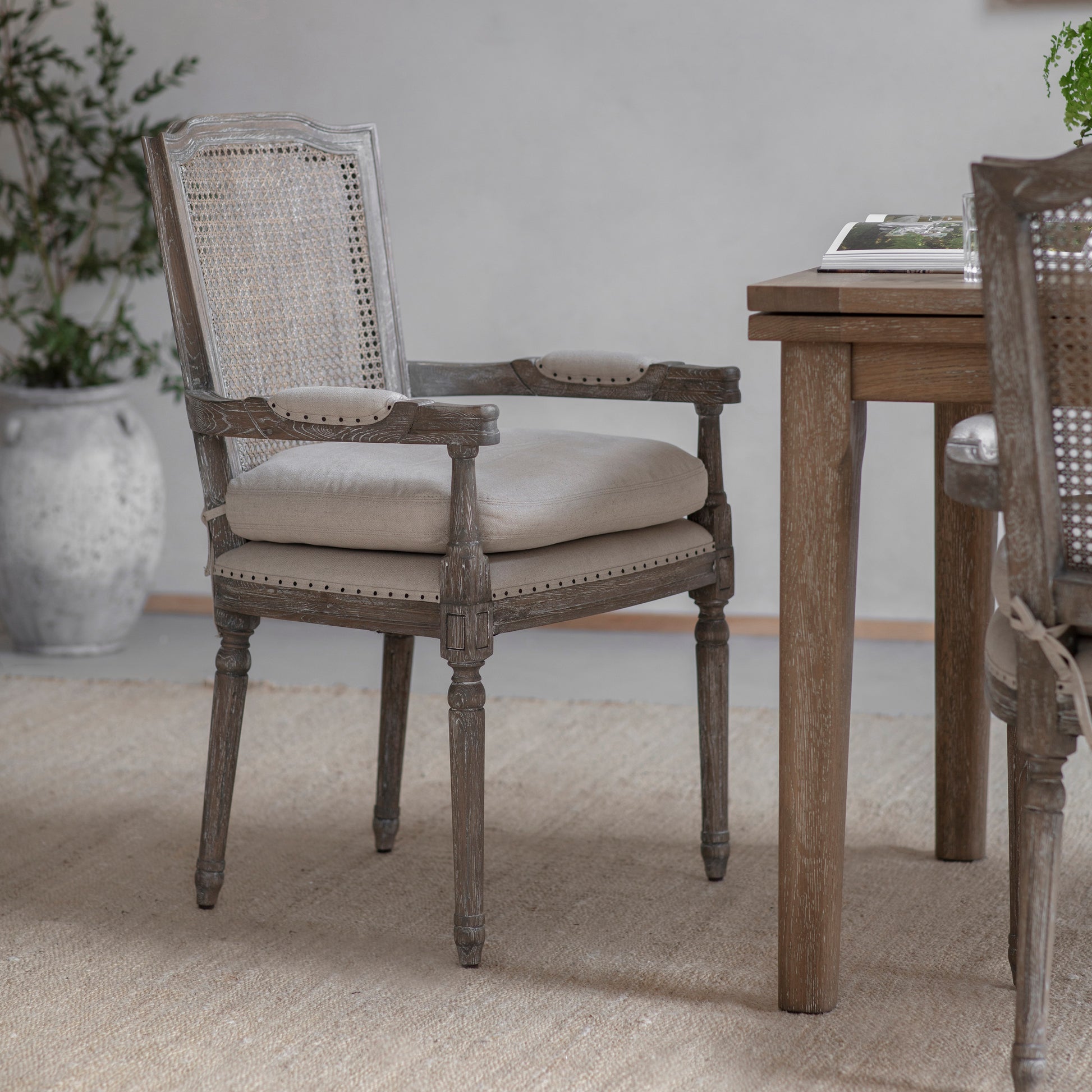 Barton Bergere Carver Chair