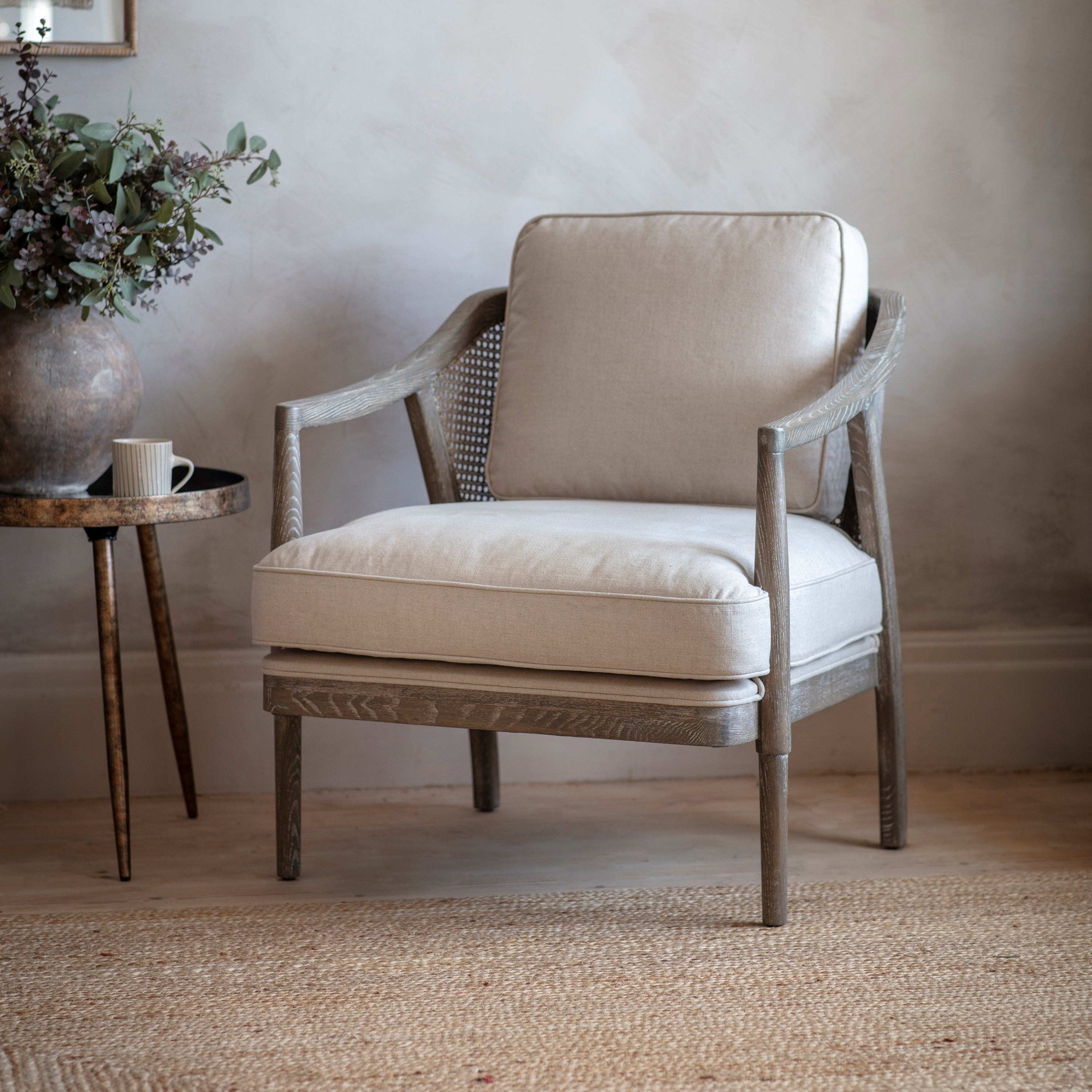 Barton Cane Armchair