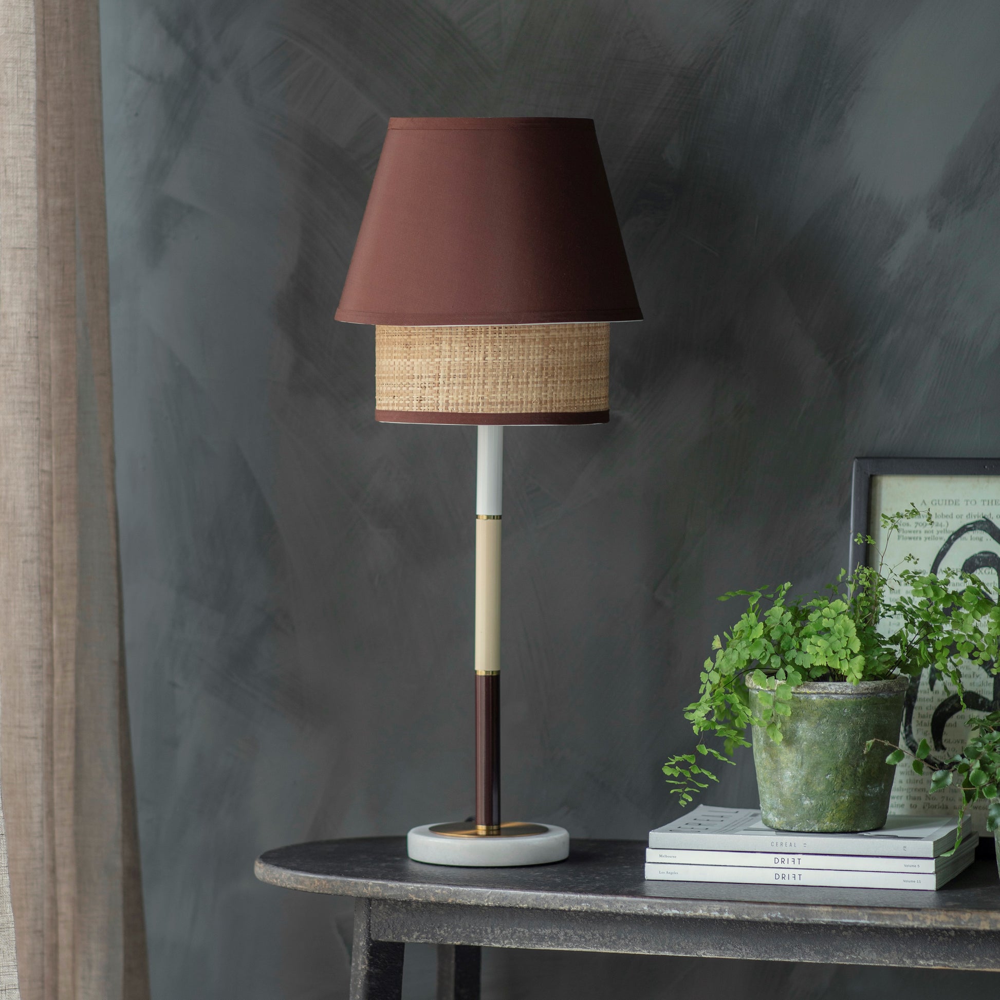 Blakeney Maroon Table Lamp