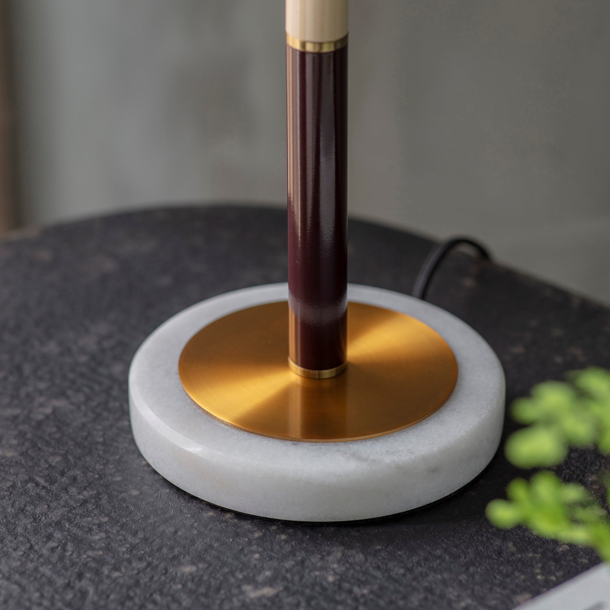Blakeney Maroon Table Lamp