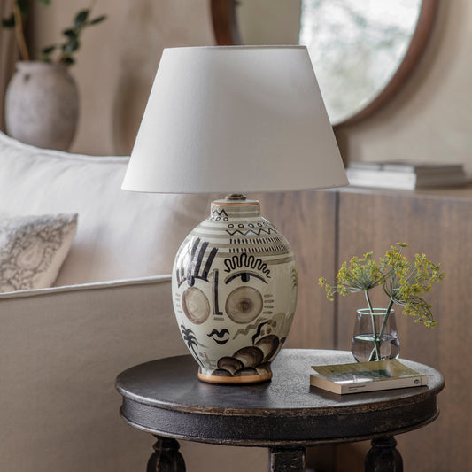 Wellow Abstract Table Lamp