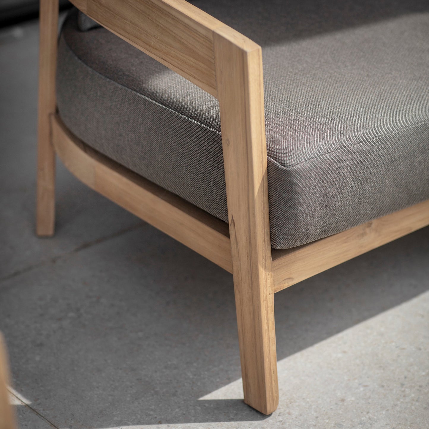Lindley Outdoor Teak Sofa Set