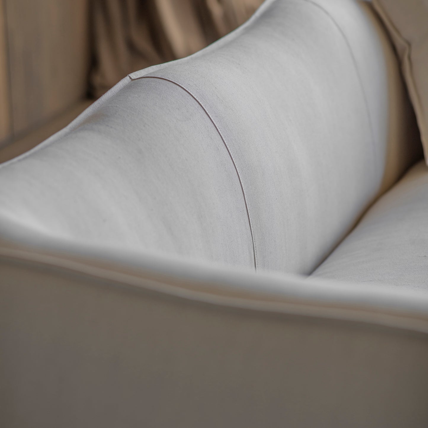Aldbury 3-Seater Oatmeal Cocoon Sofa