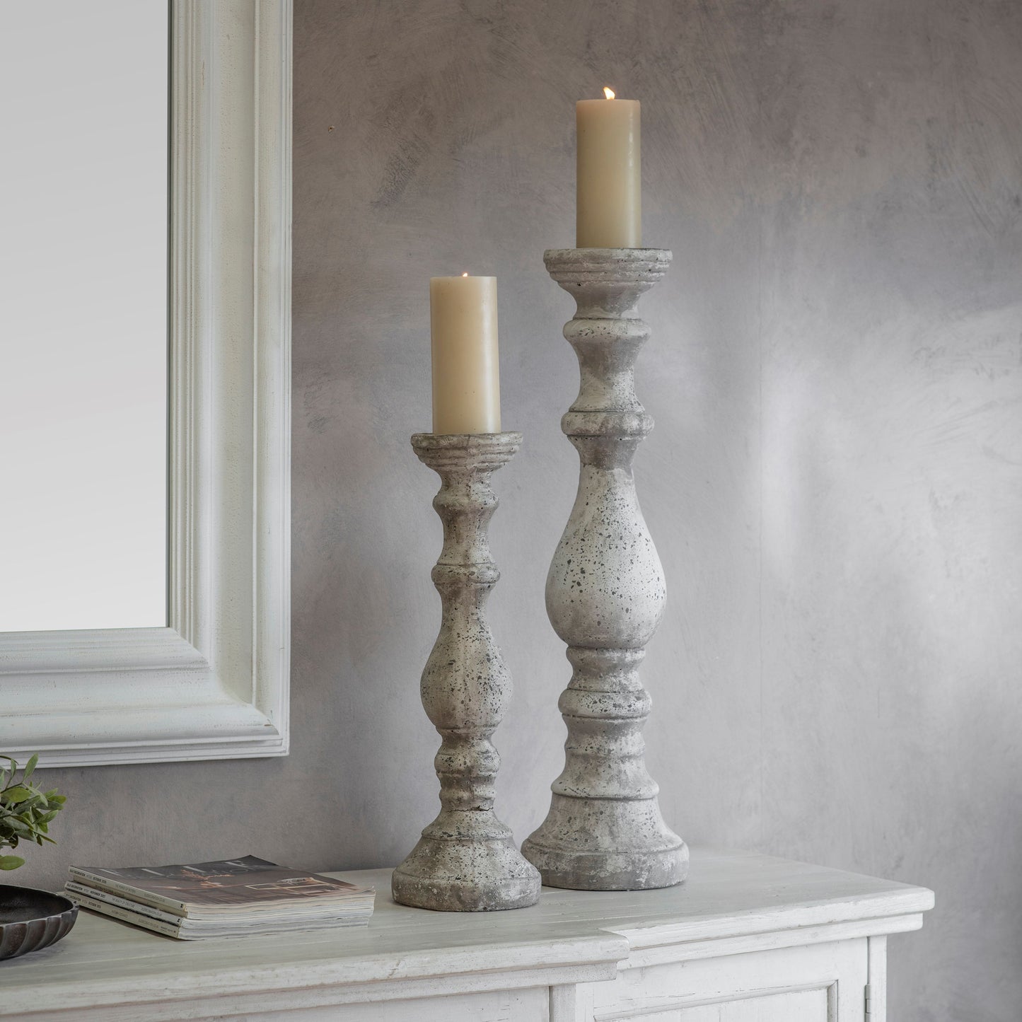 Birkdale Bauble Stone Candlestick