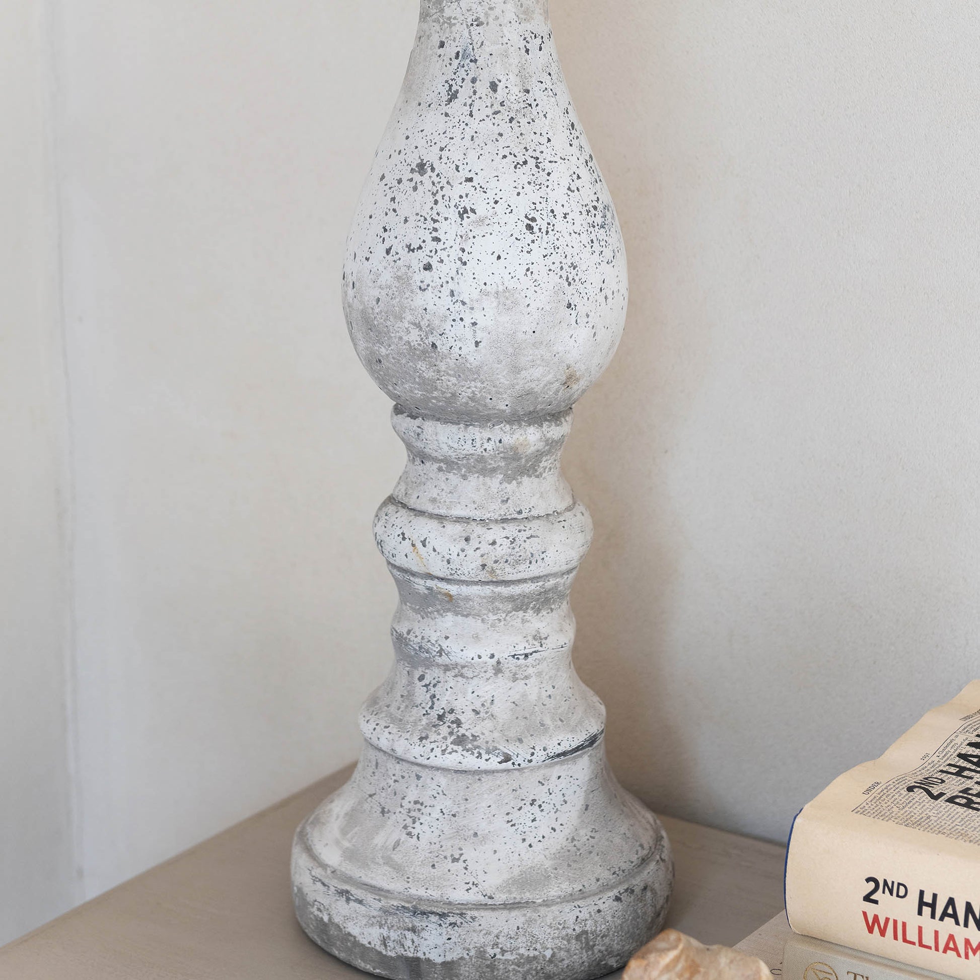 Birkdale Pillar Stone Candlestick