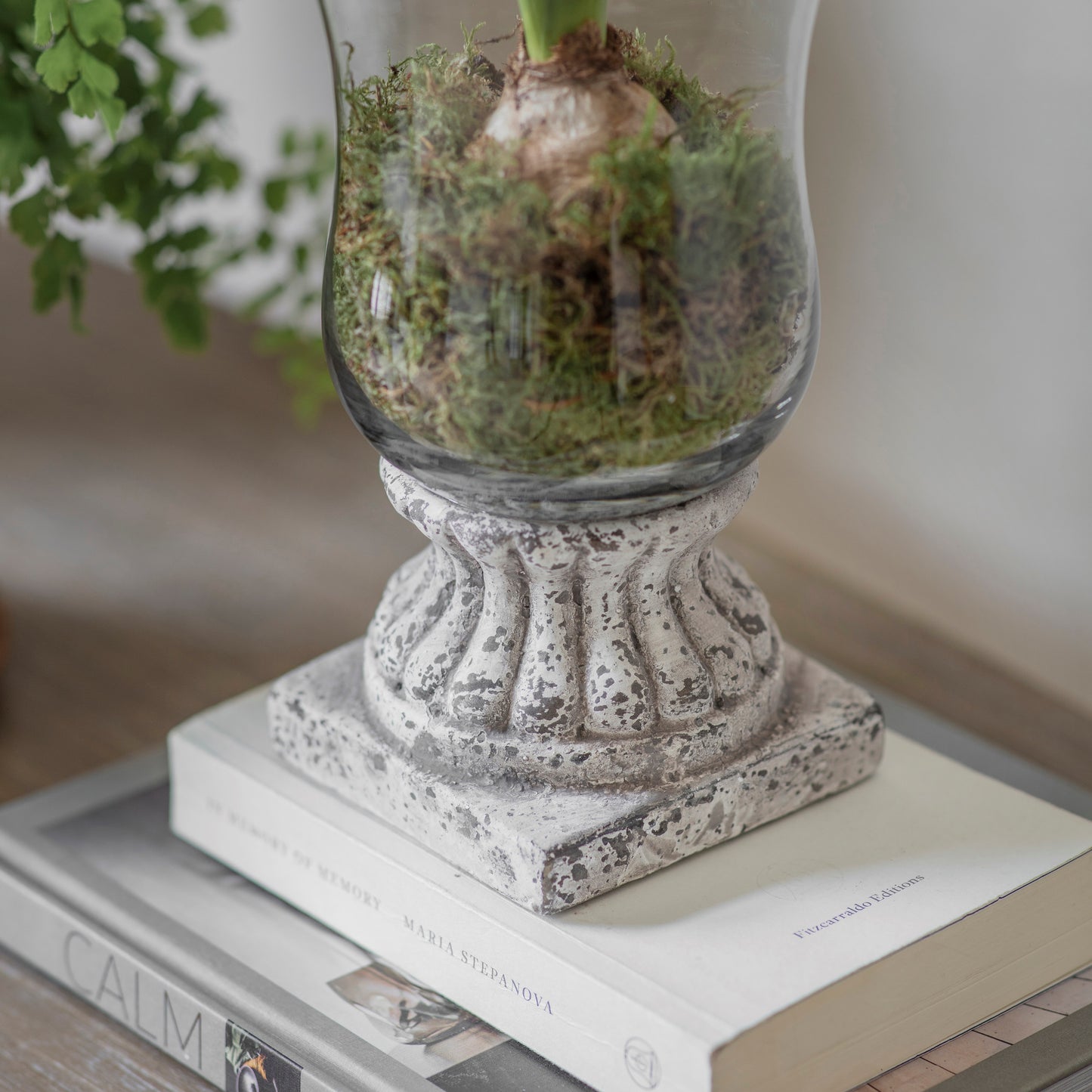 Birkdale Scalloped Stone Hurricane