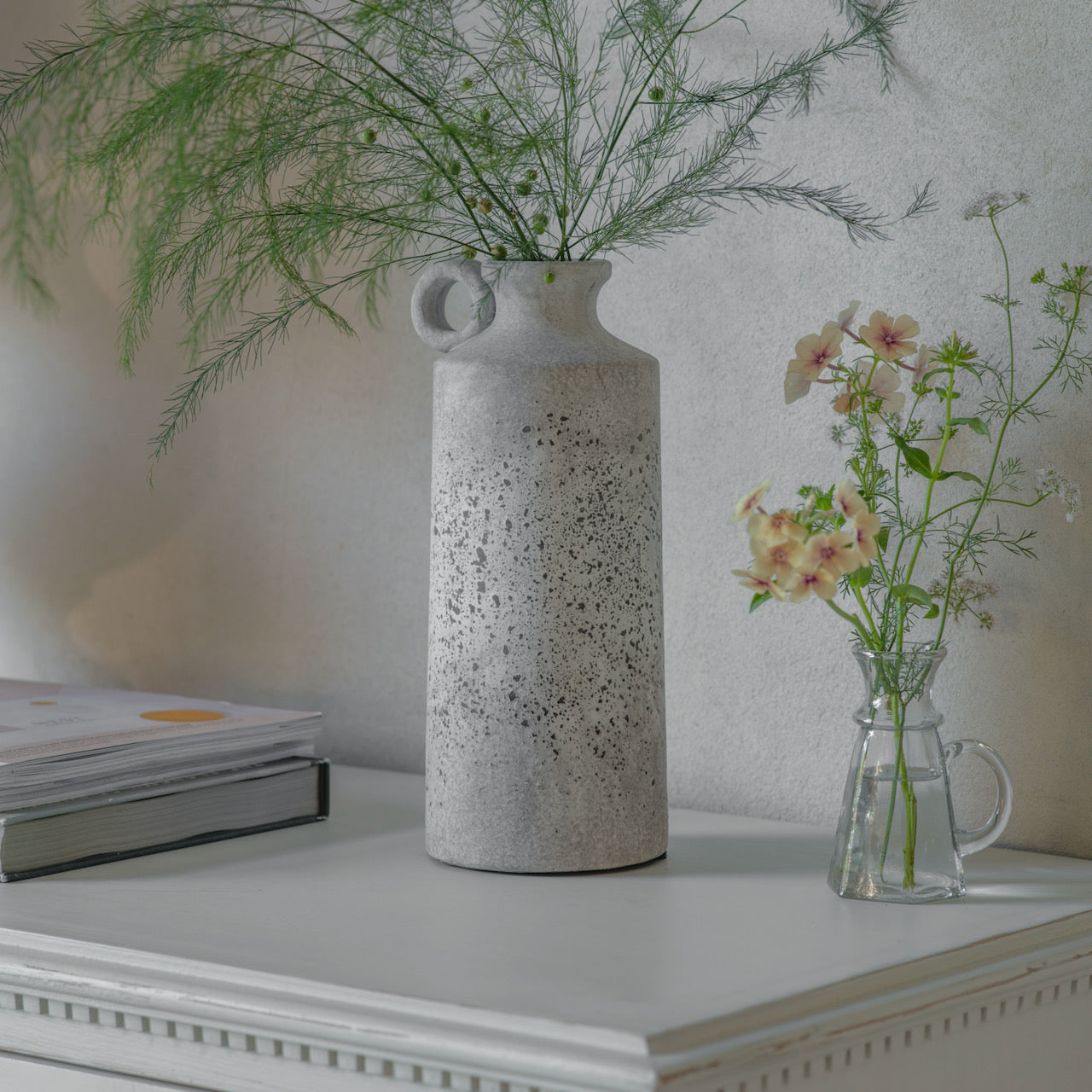 Birkdale Decorative Stone Cylinder Jug