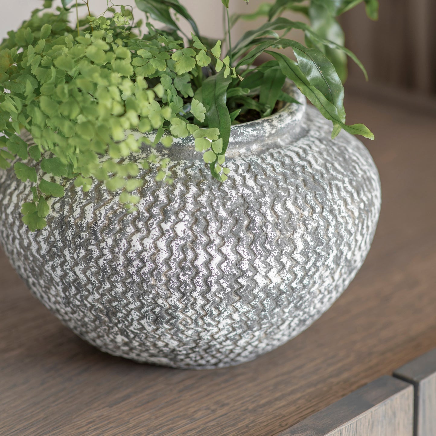 Aldbury Squat Stone Vase