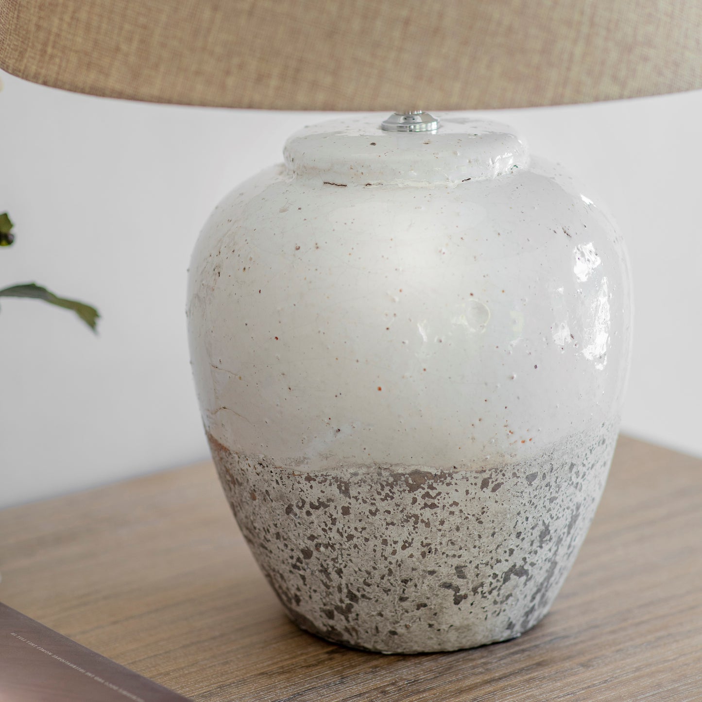 Clemsfold Ombre Stone Table Lamp