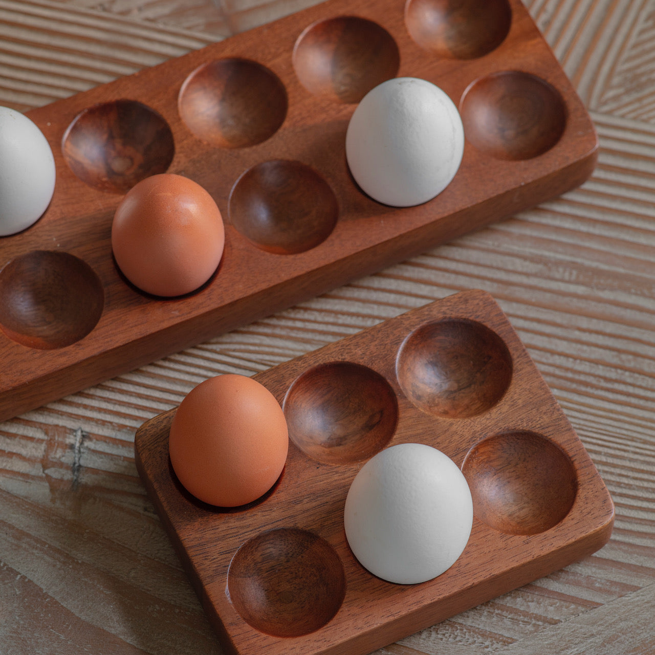 Abbott Large Wooden Egg Holder