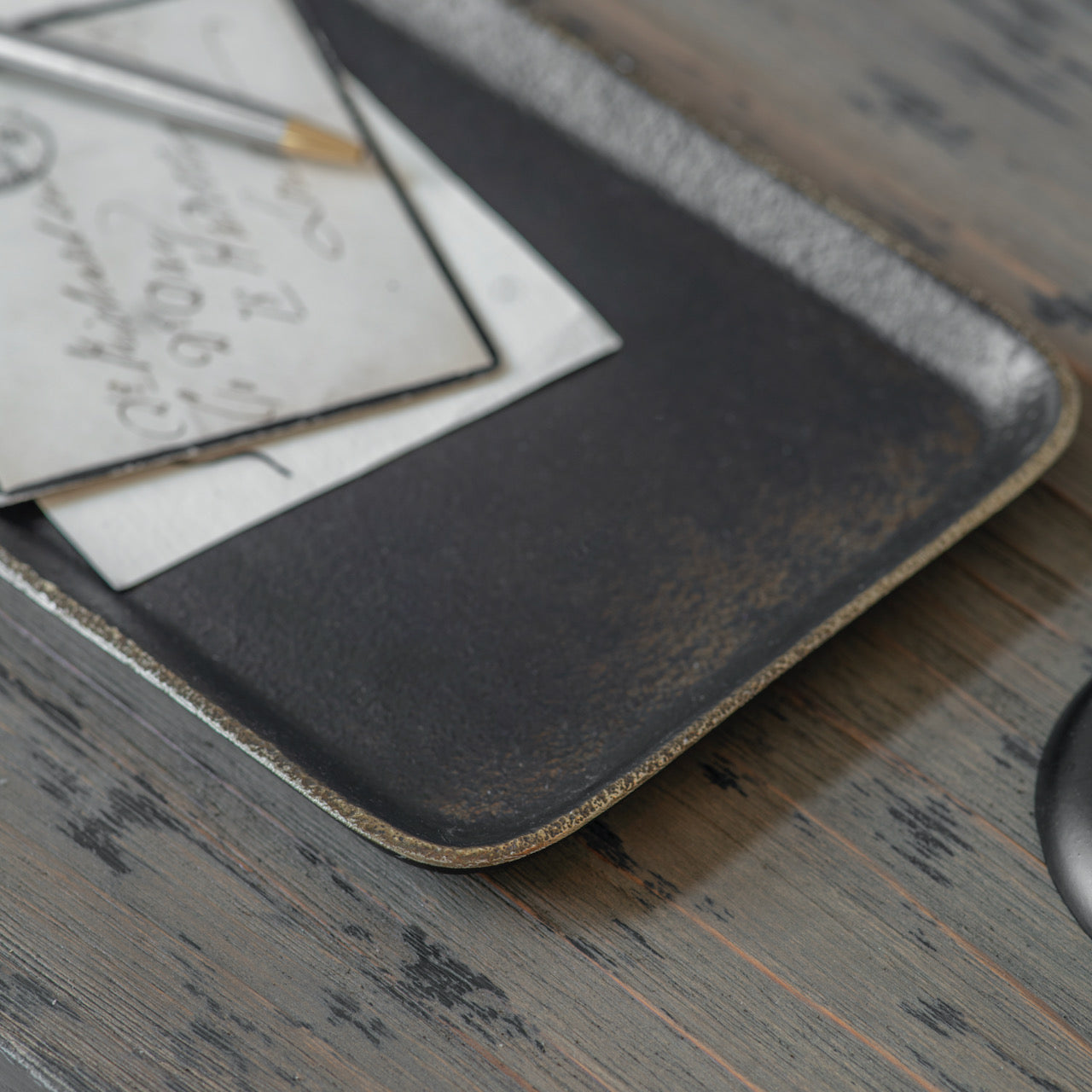 Eastwell Curved Iron Hall Tray