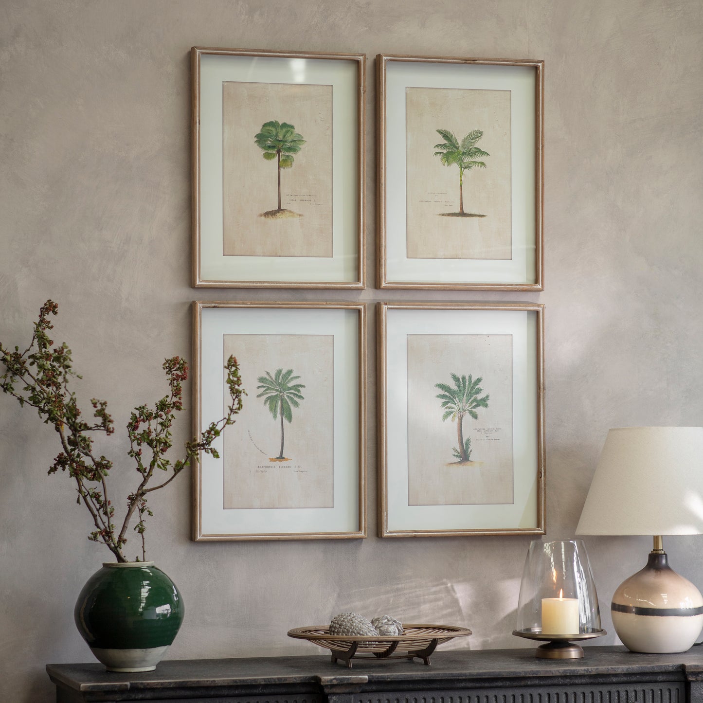 Ashmore Set of 4 Tropical Framed Prints