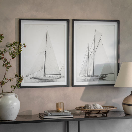 Rivington Set of 2 Sailboat Framed Prints