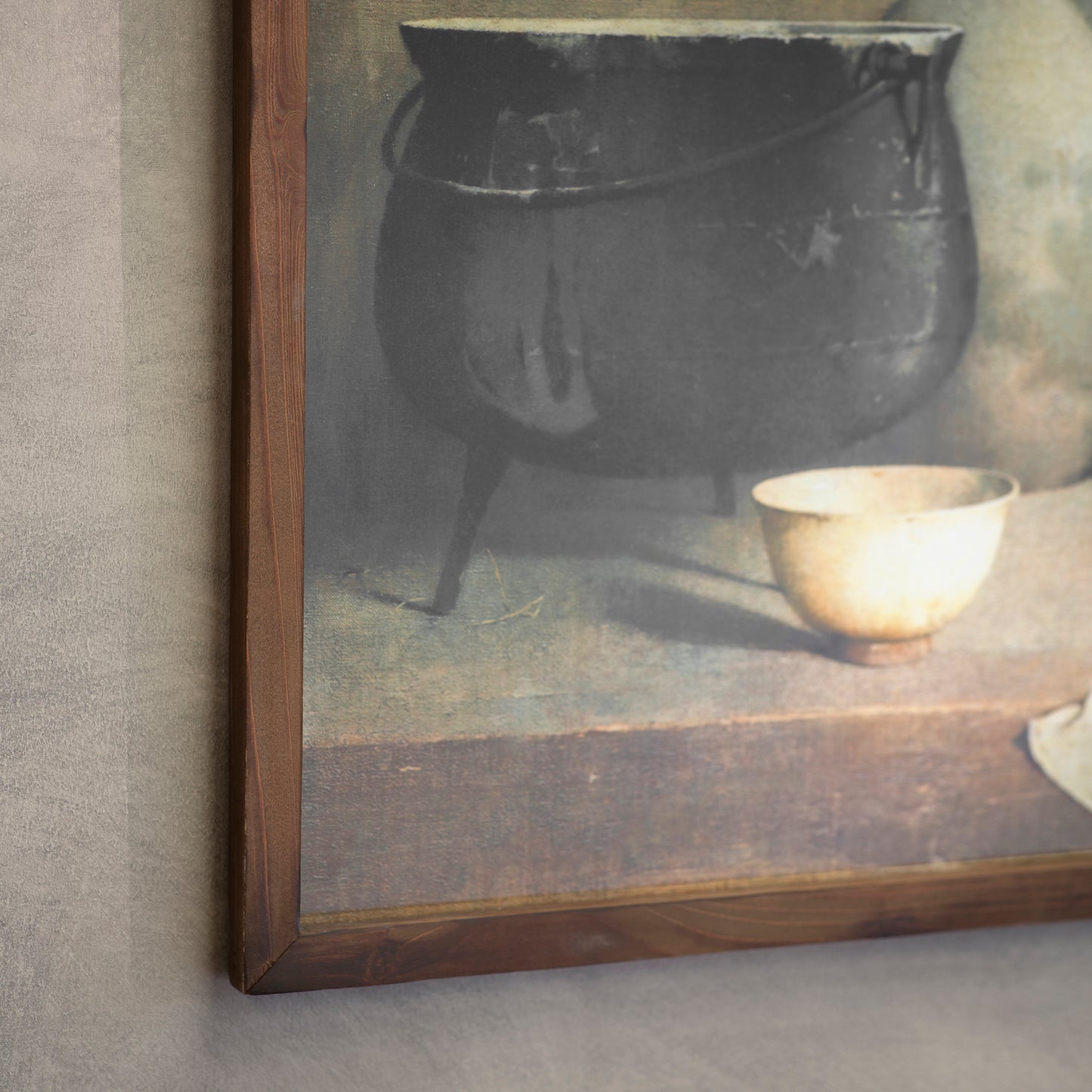 Croston Kitchen Pot Framed Print