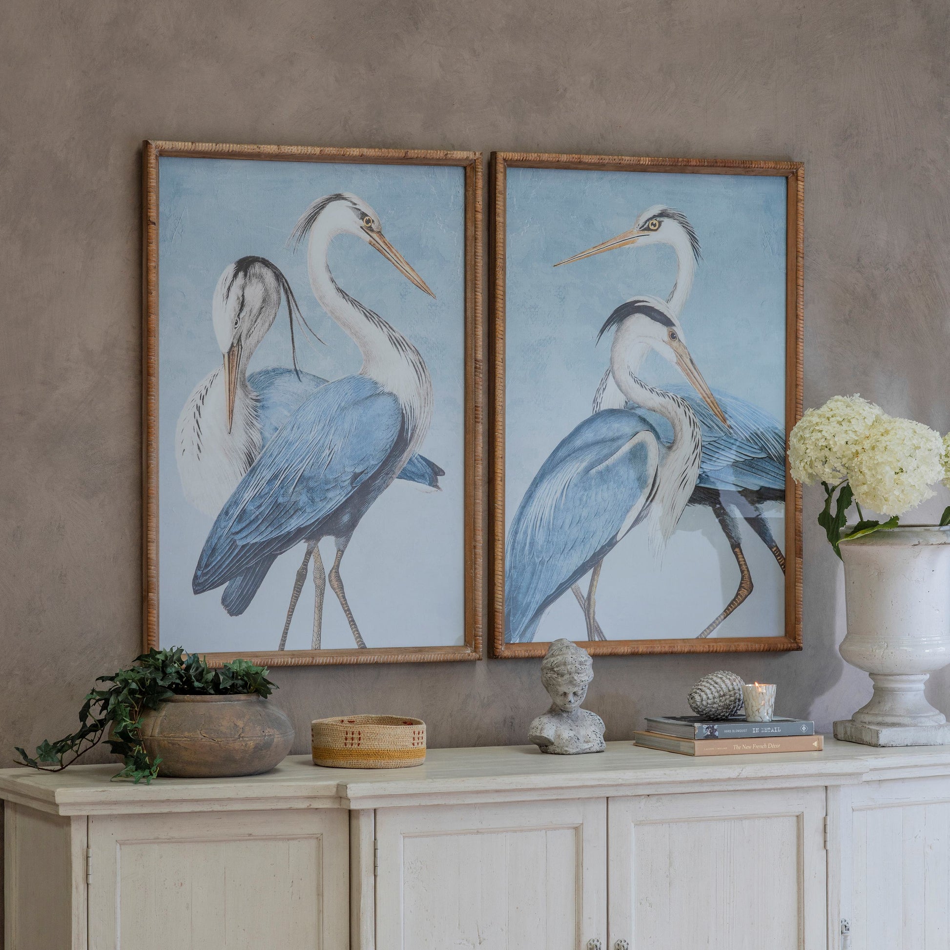 Moreton Set of 2 Stork Framed Prints