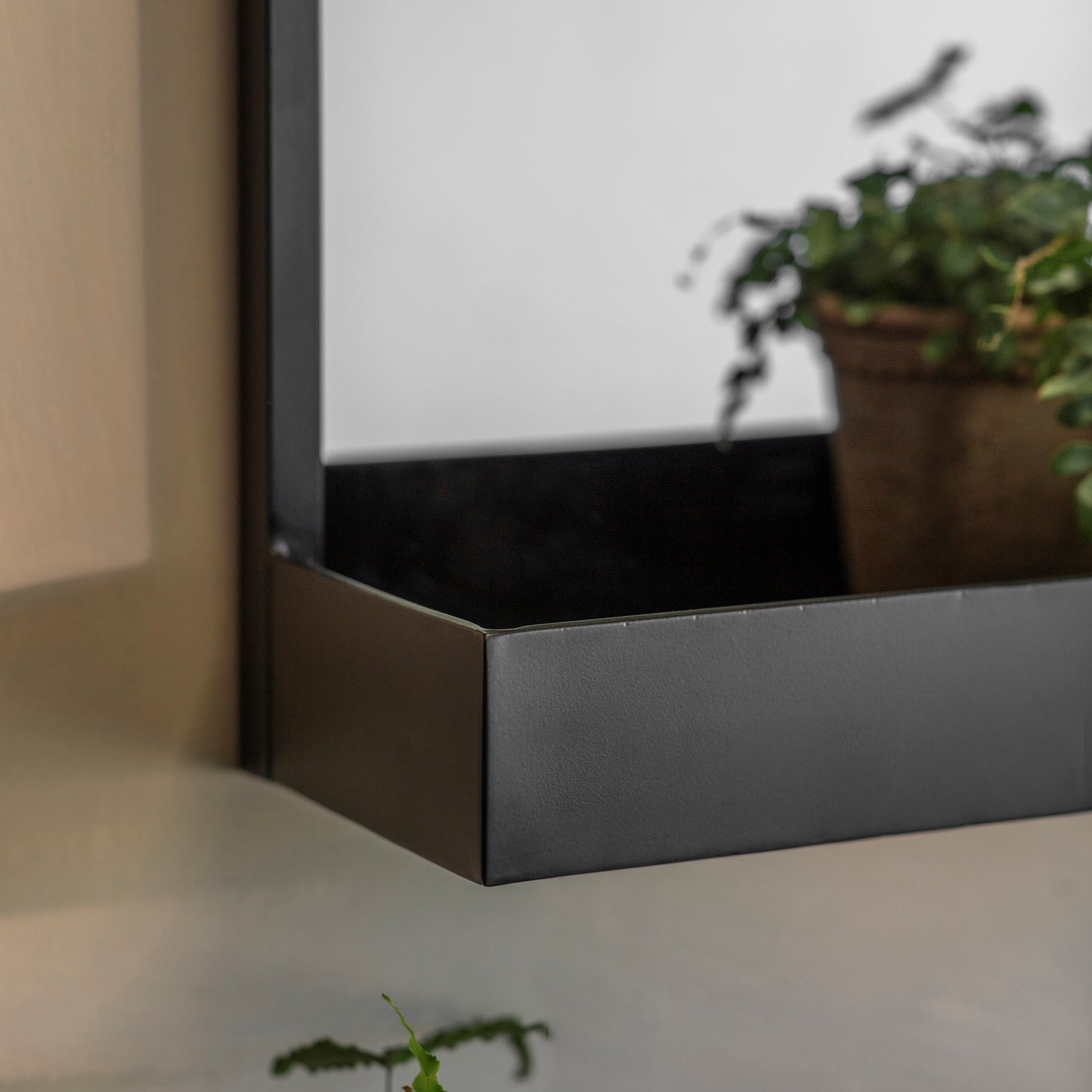 Budworth Indoor/Outdoor Shelf Mirror