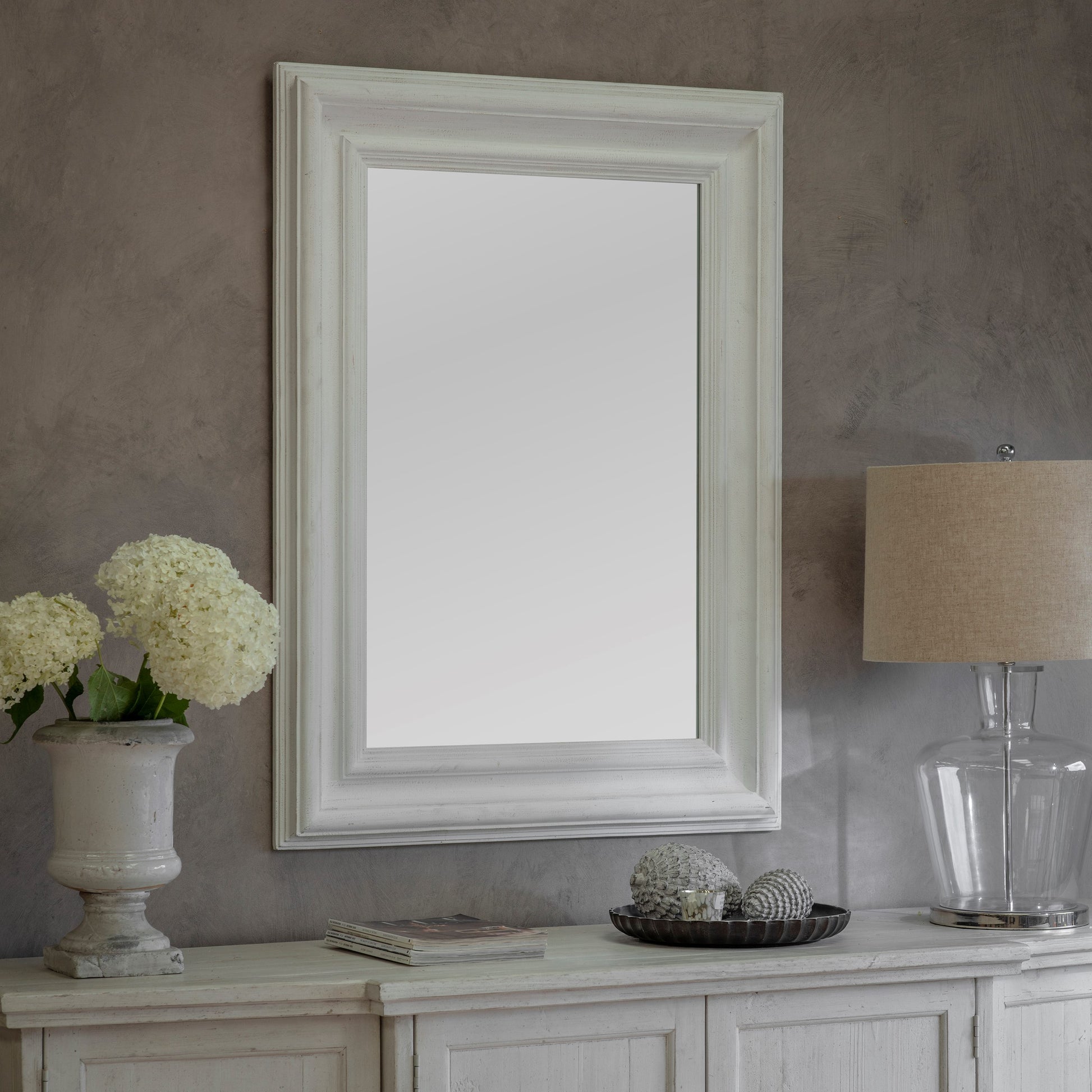 Wilton Annecy White Mirror