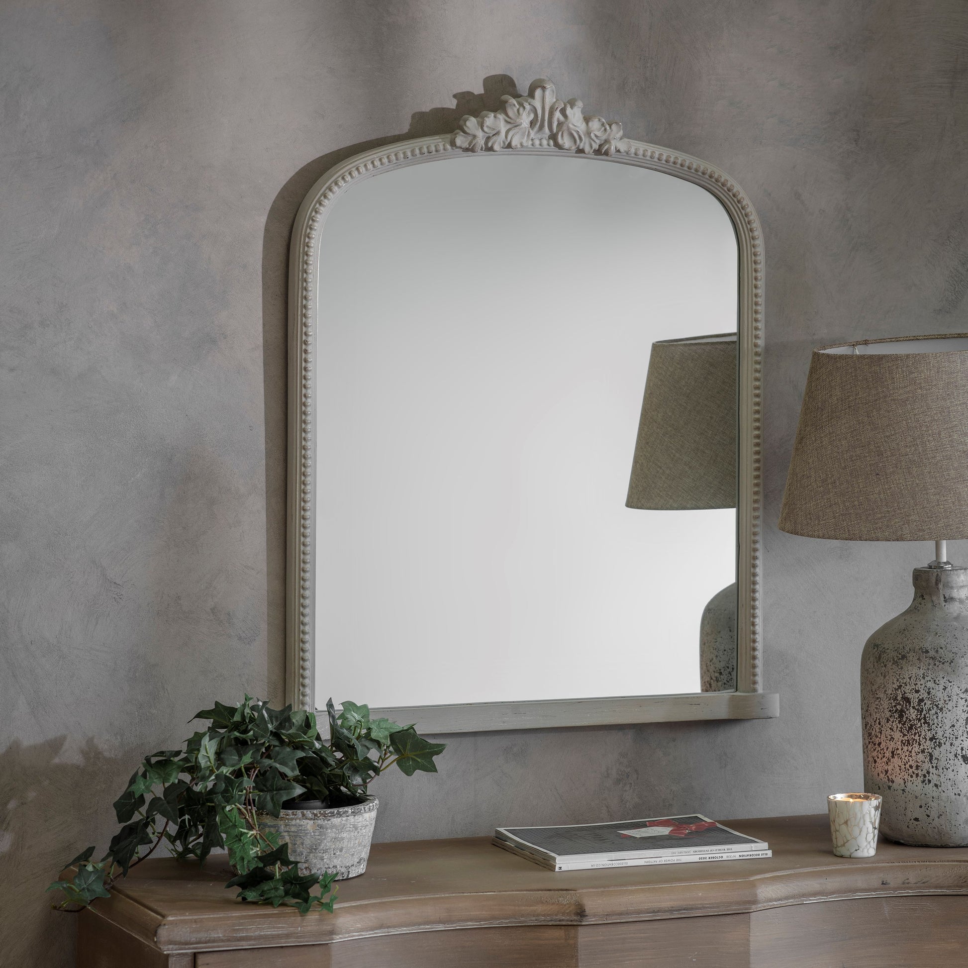 Wilton Ash Dormer Mirror