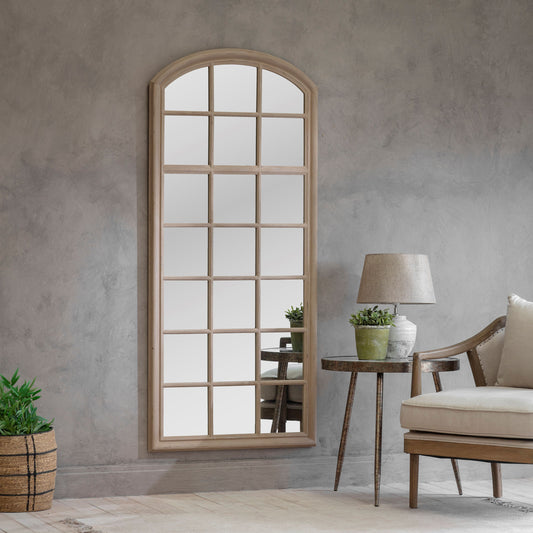 Wilton Tall Arched Window Mirror