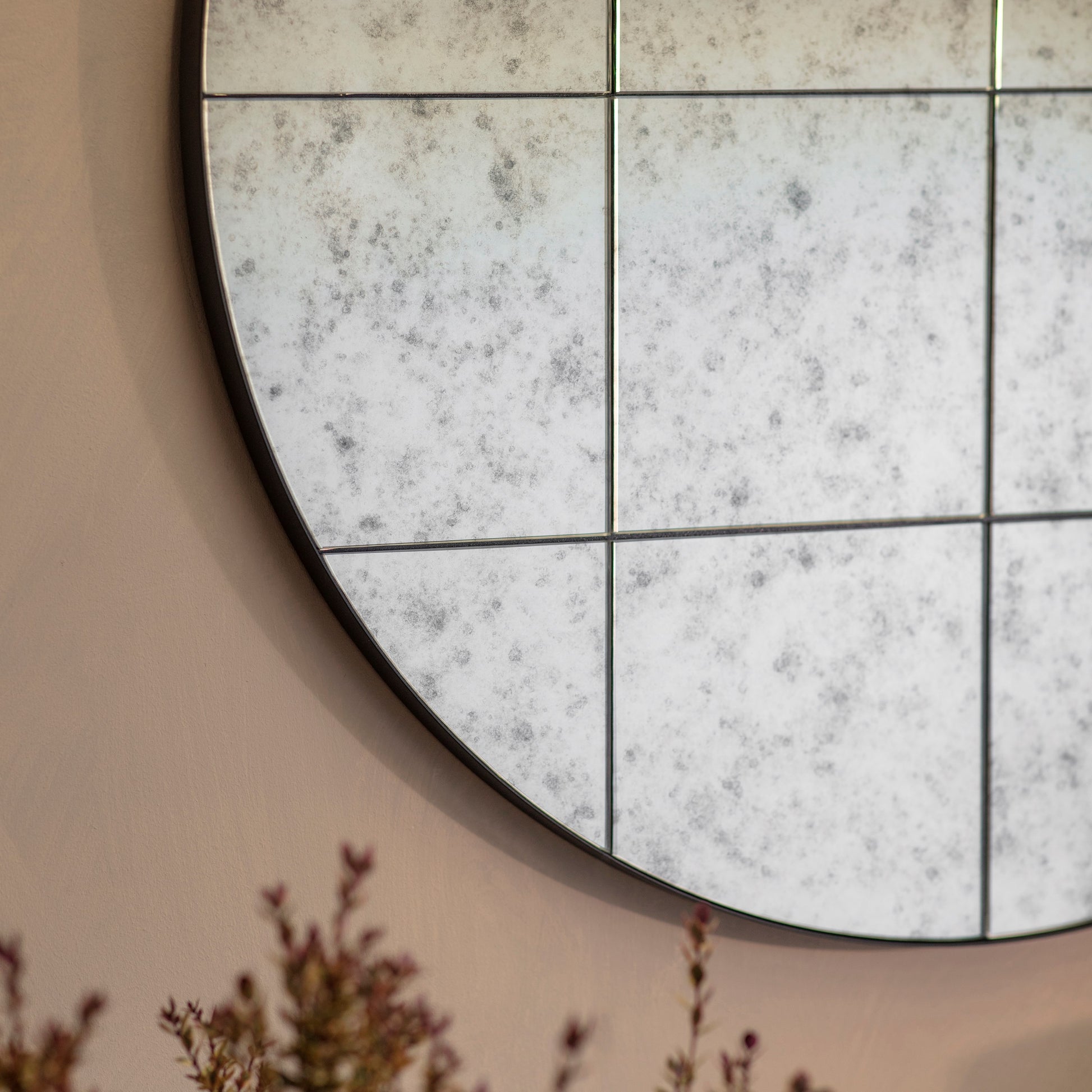 Penshurst Vintage Round Window Mirror