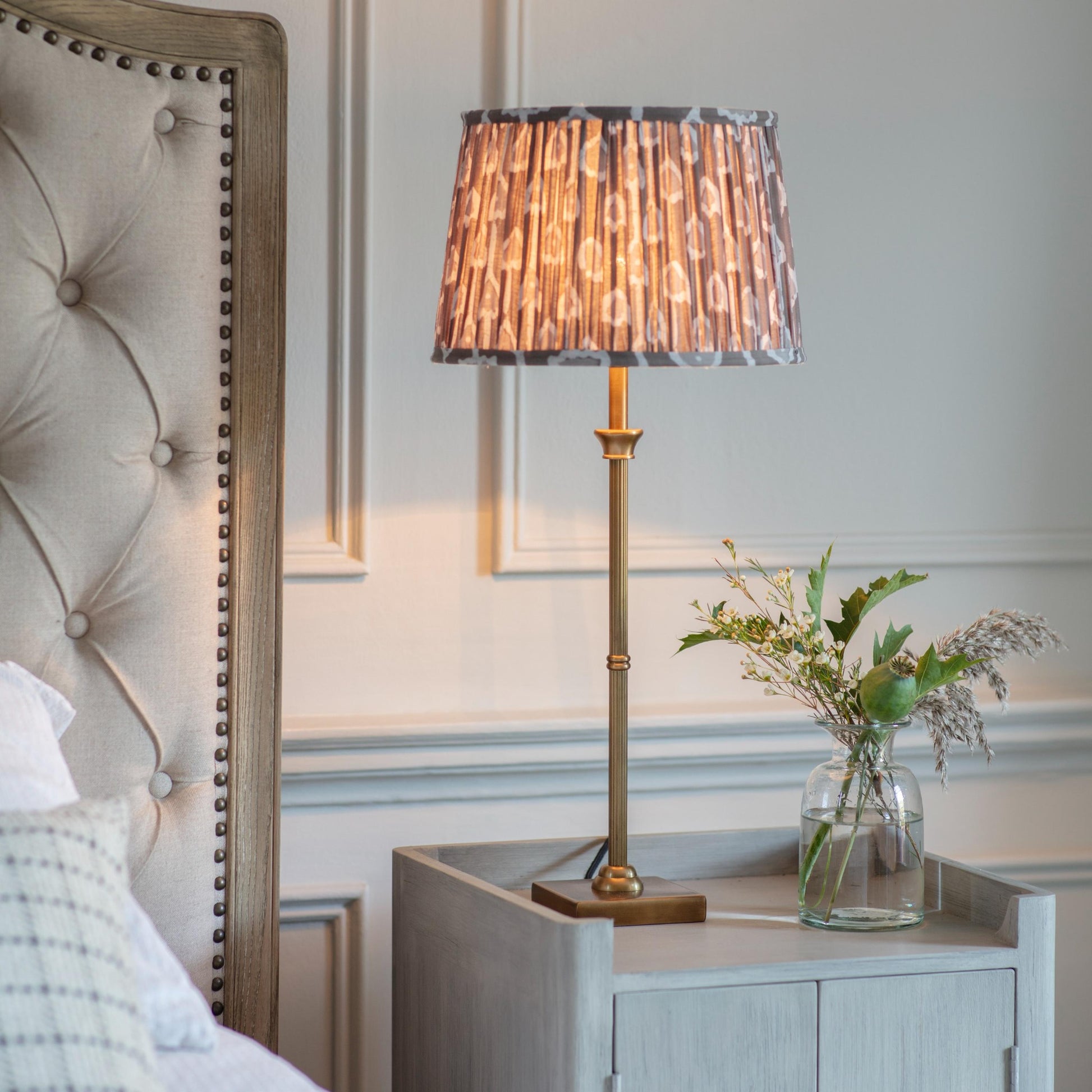 Kirdford Reeded Table Lamp