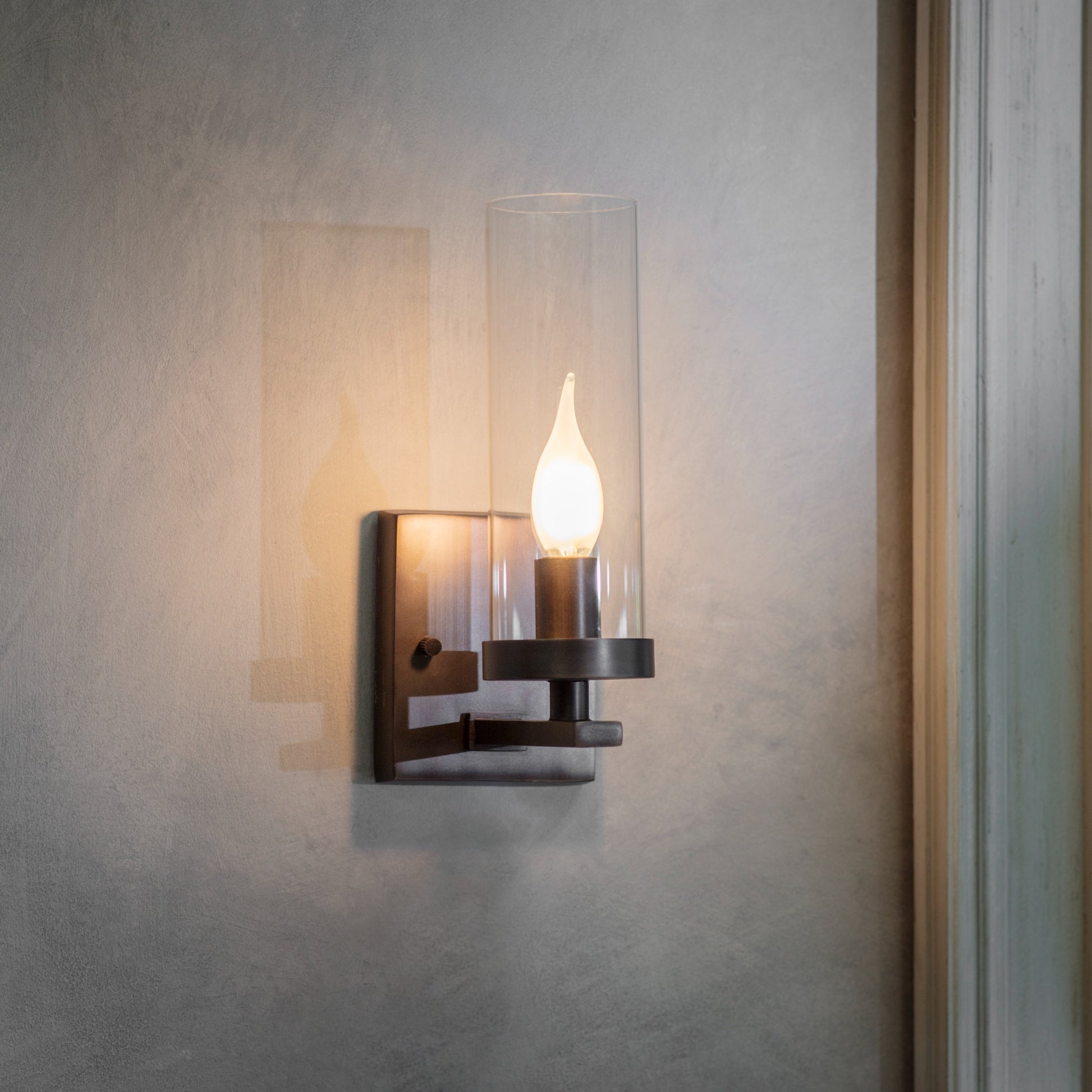 Gregory Contemporary Brass Wall Light