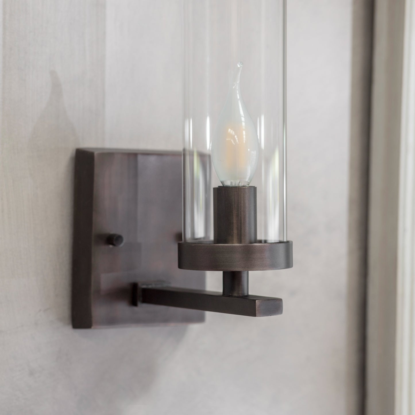 Gregory Contemporary Brass Wall Light