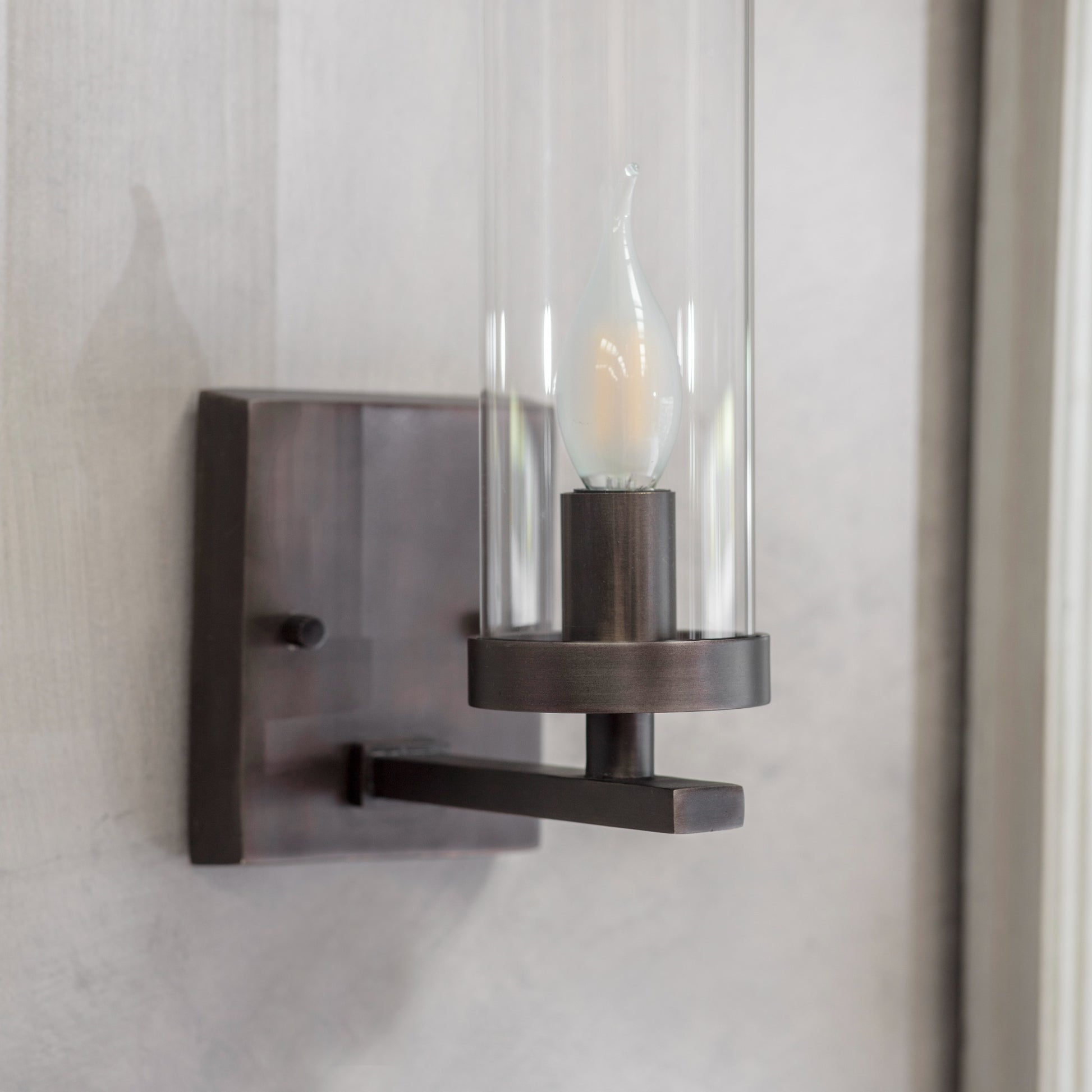 Gregory Contemporary Brass Wall Light