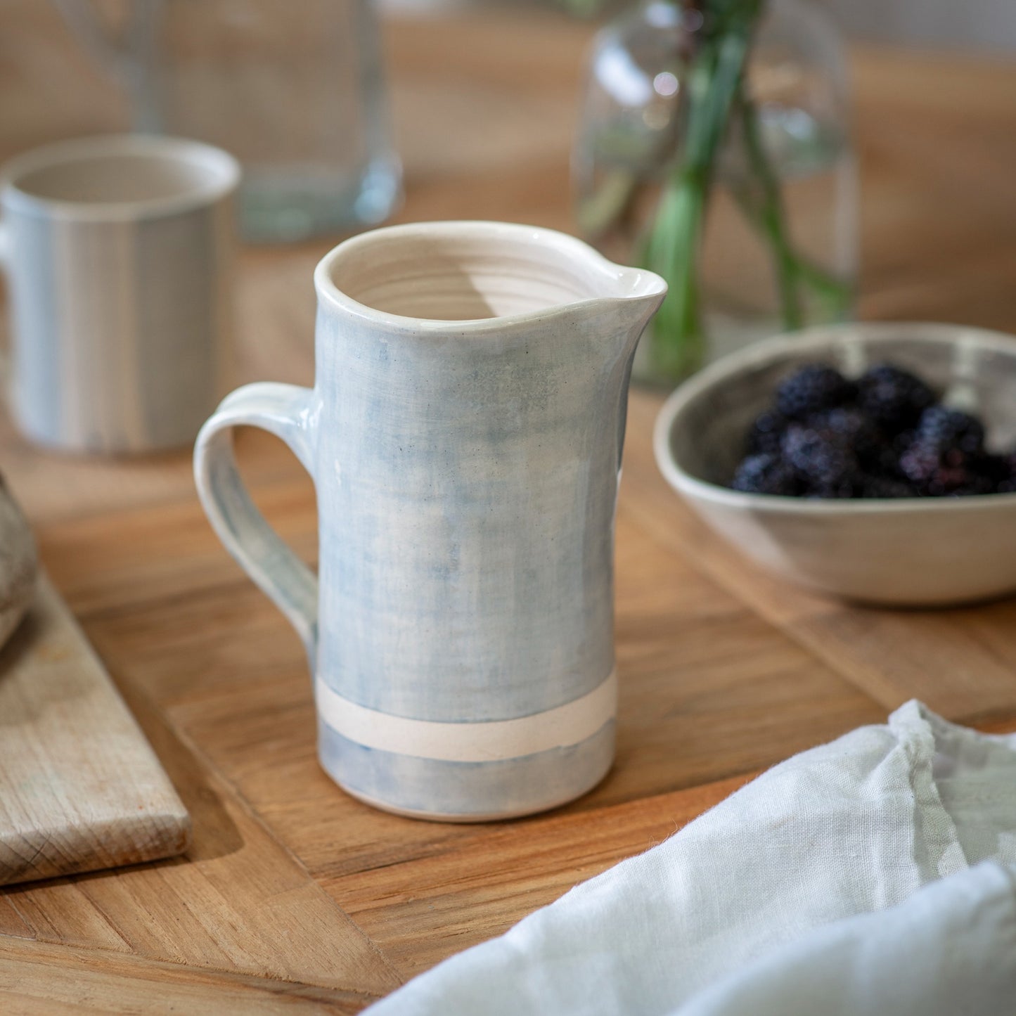 Wonki Ware Duck Egg Waxline 500ml Jug