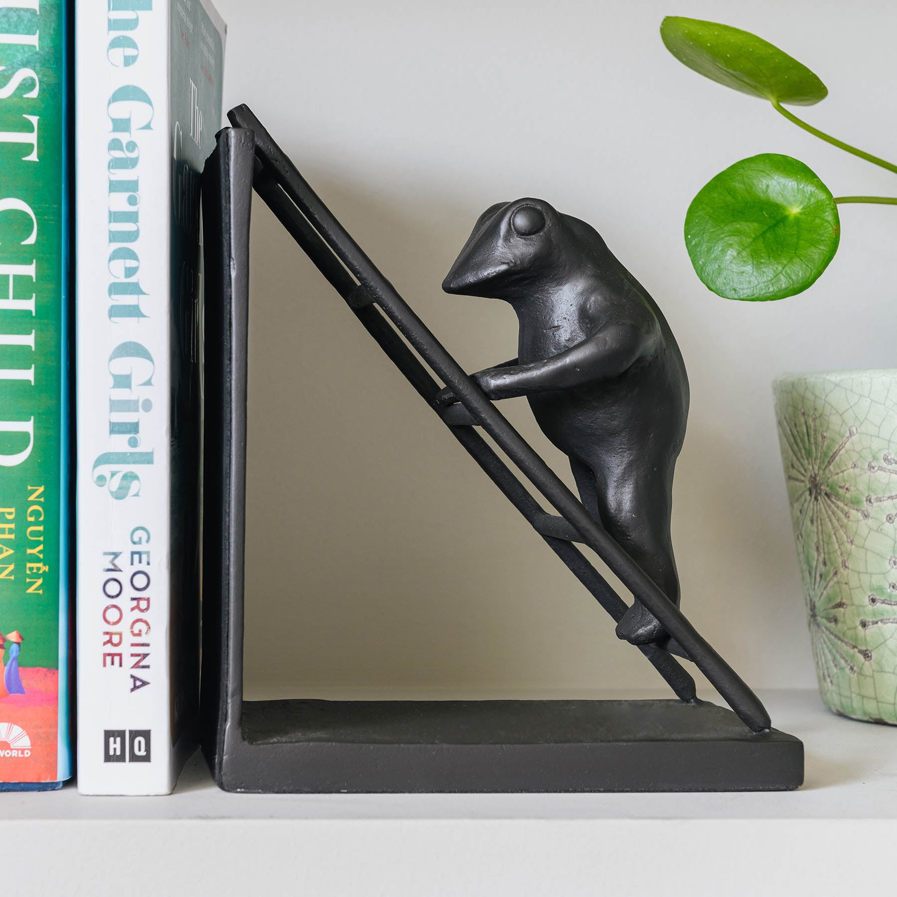 Aluminium Toad Bookends