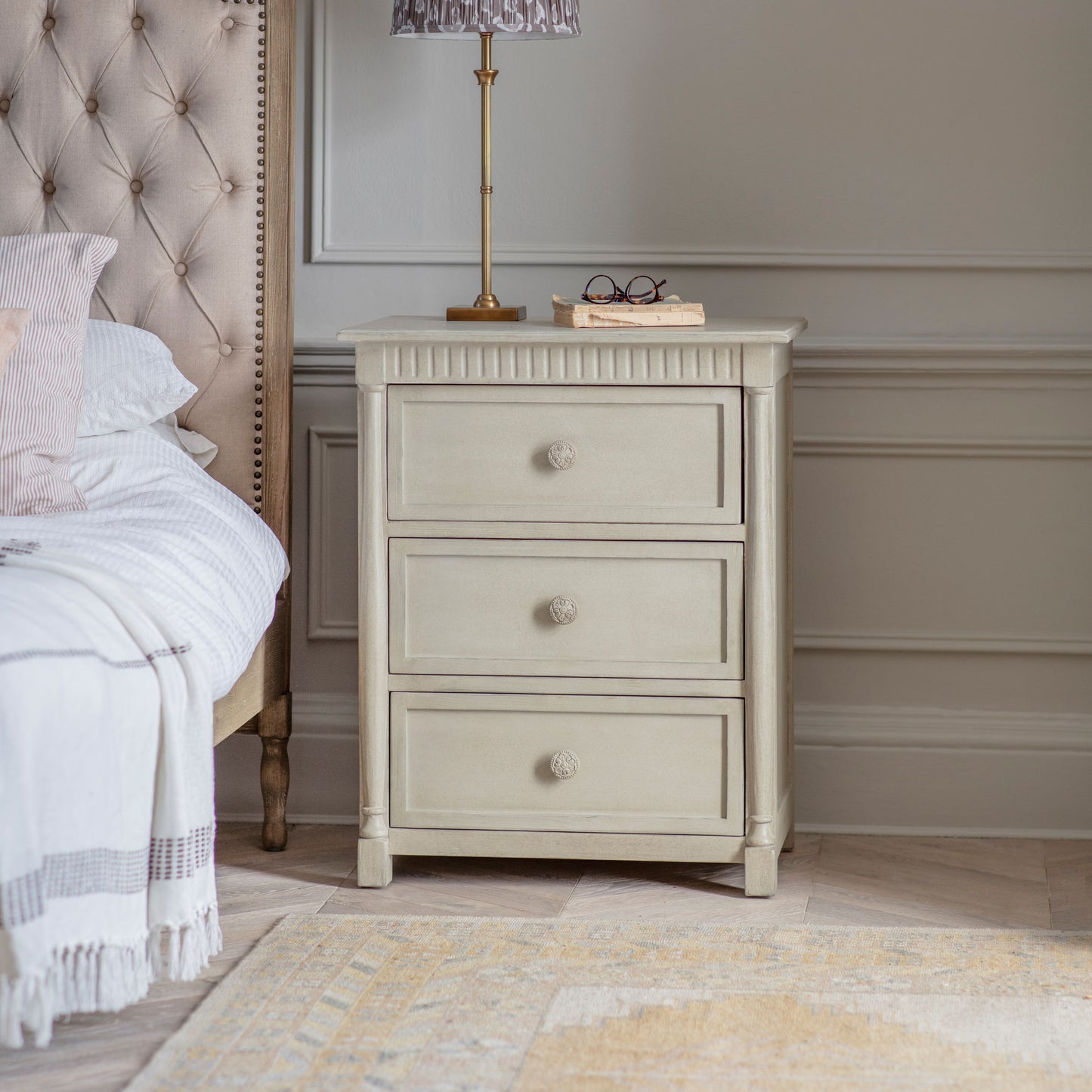 Loumarin Small Chest of 3 Drawers