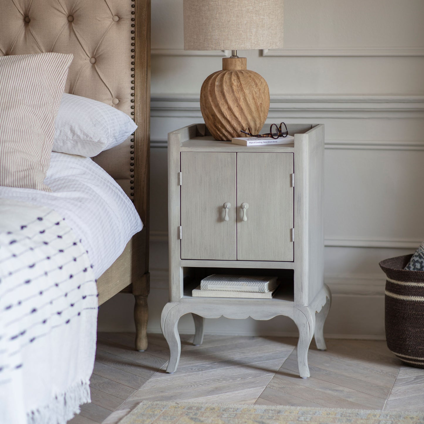 Hambledon Bedside Table with 2 Drawers