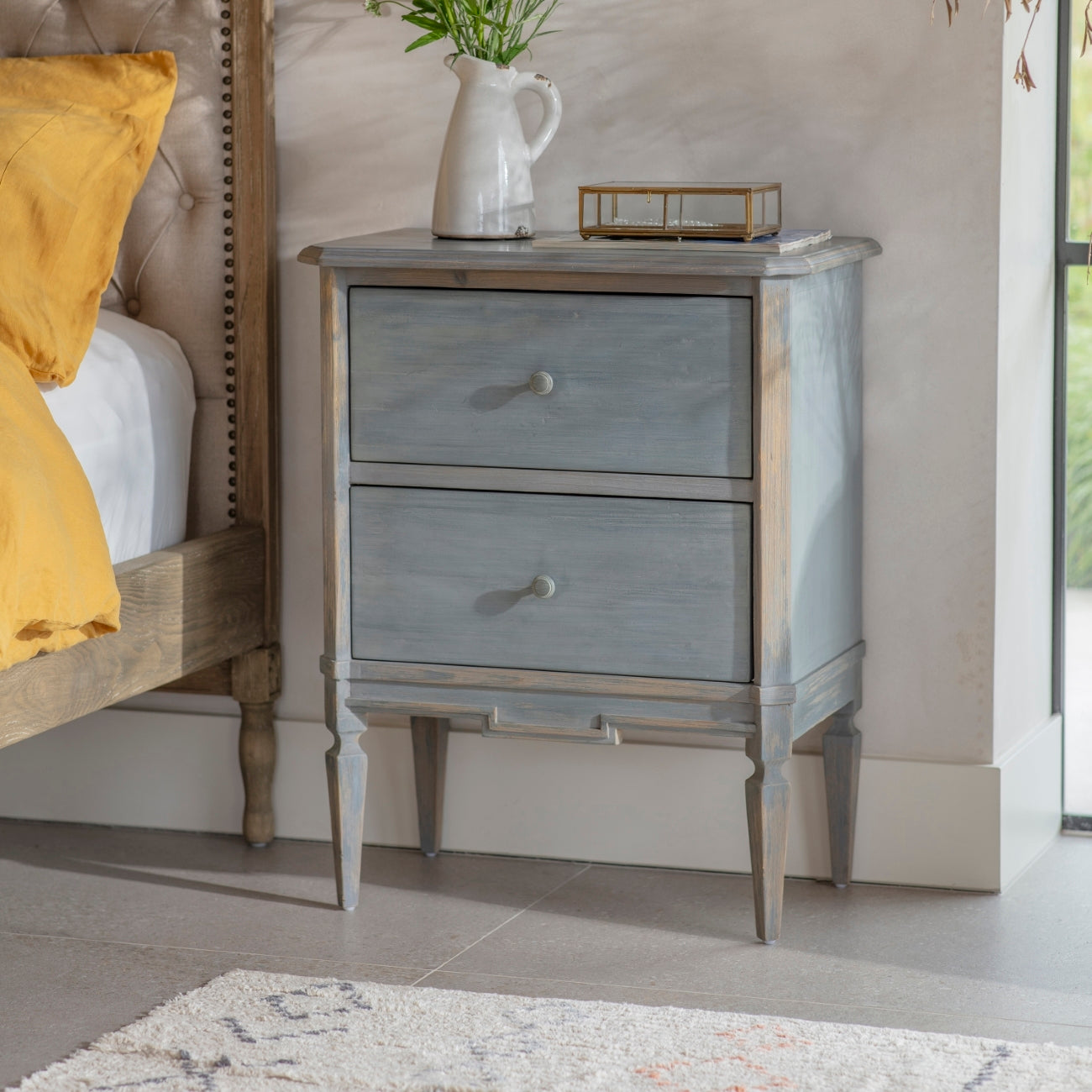 Loumarin Small Chest of 2 Drawers