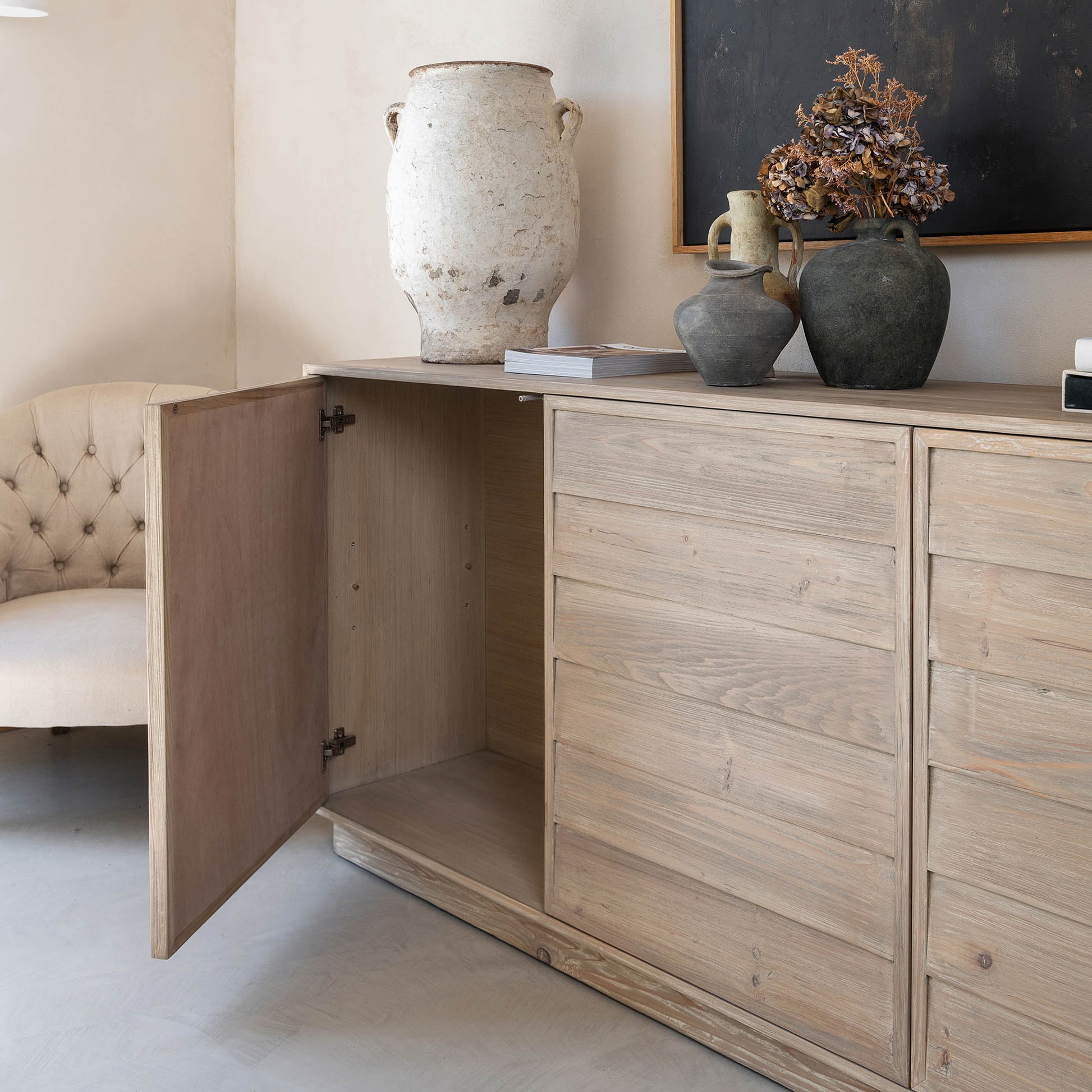 San Clemente 3 Door Sideboard