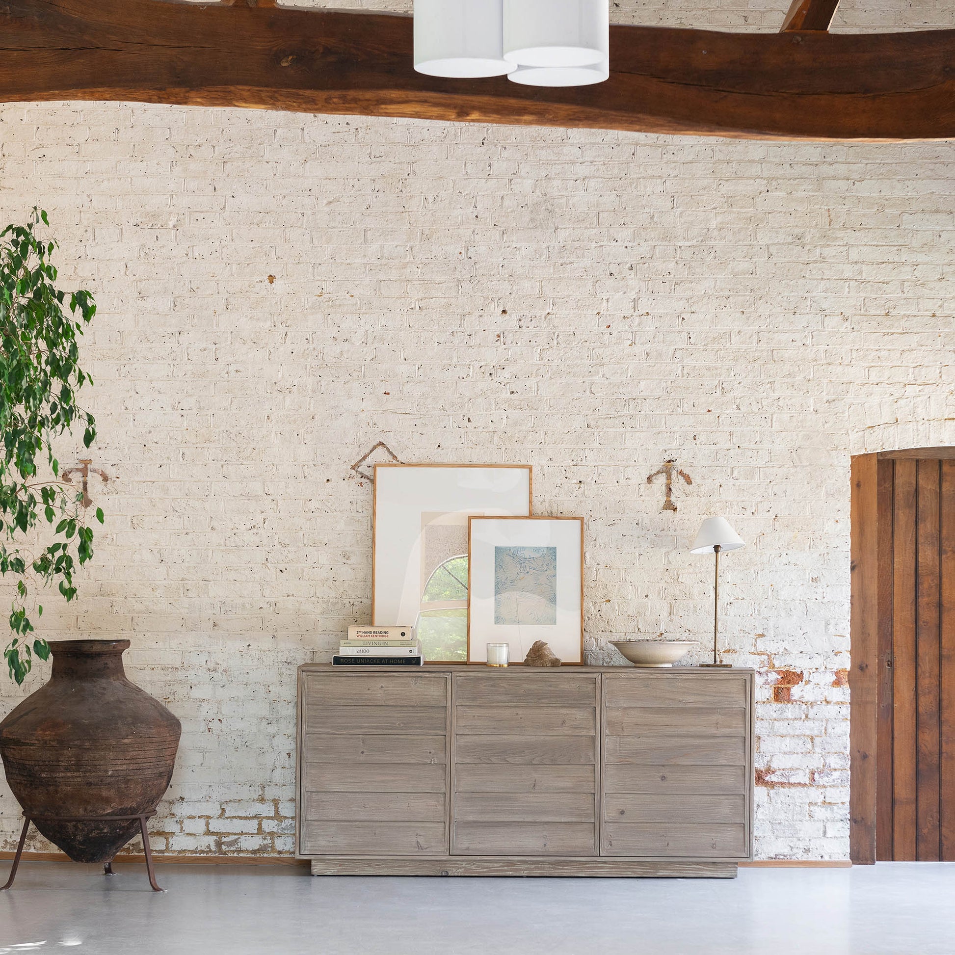 San Clemente 3 Door Sideboard