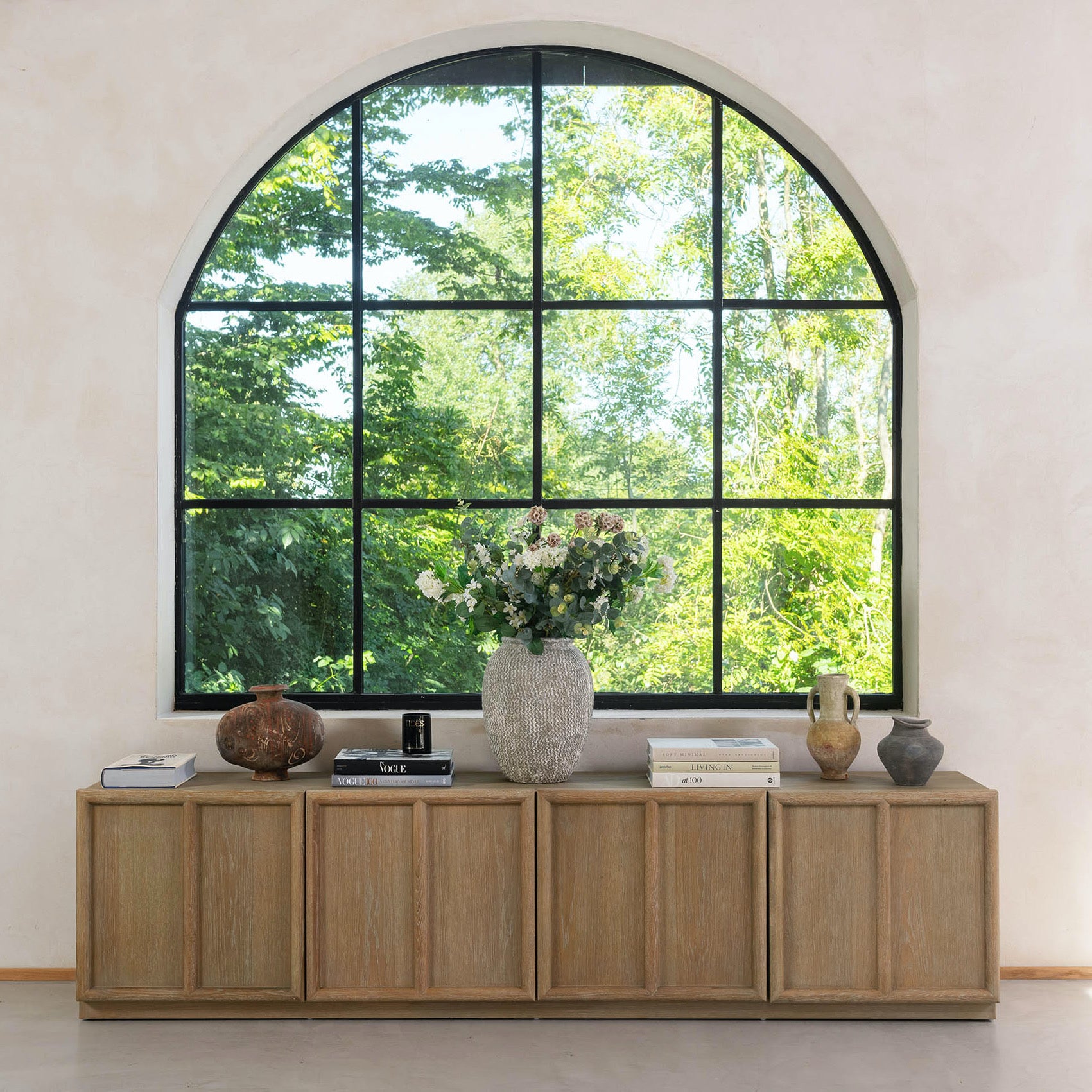 San Clemente 4 Door Sideboard
